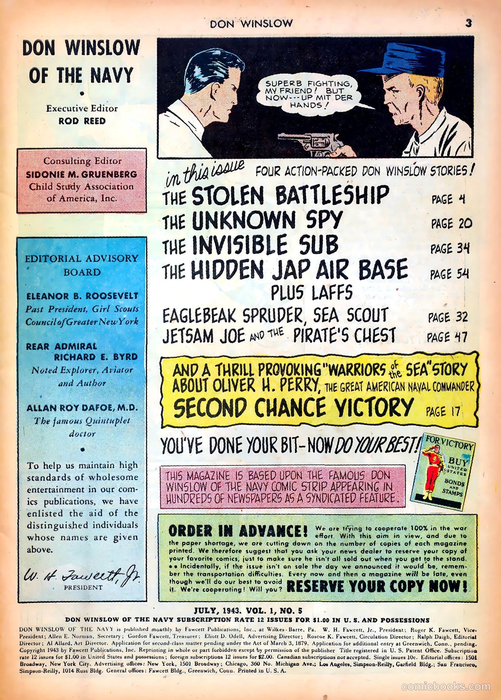 Don Winslow of the Navy #5 (1943) — page 3 of 68