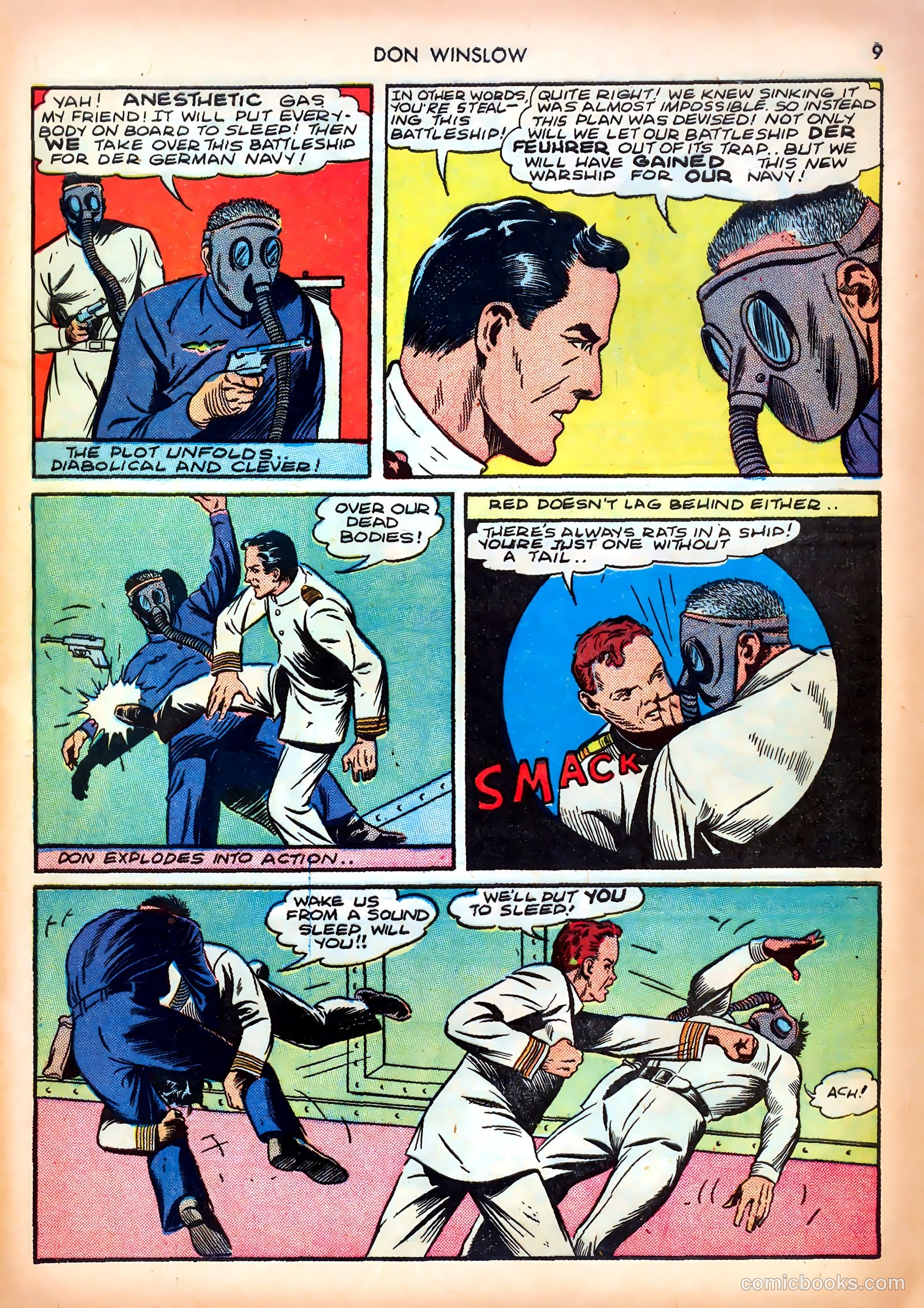 Don Winslow of the Navy #5 (1943) — page 9 of 68