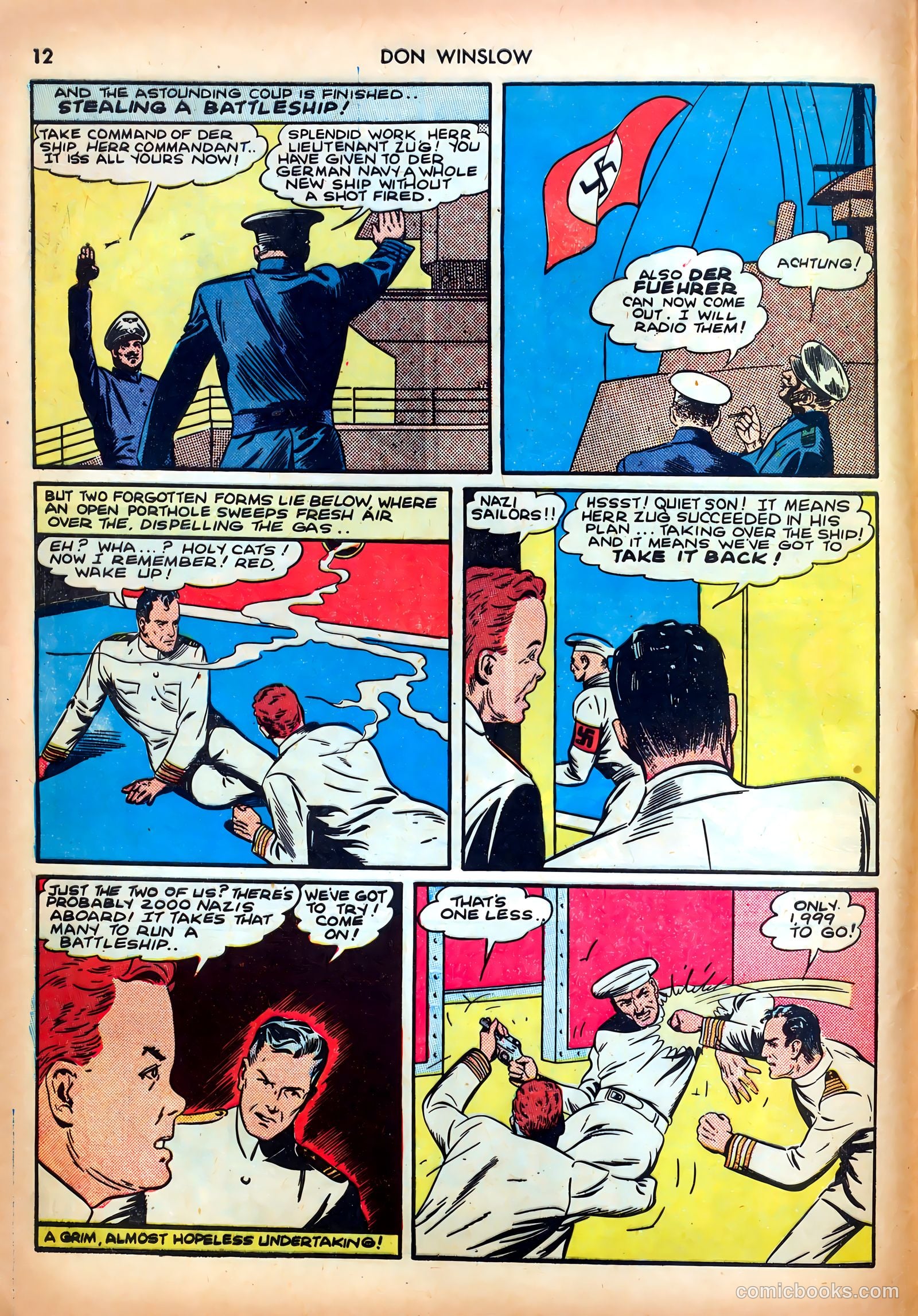 Don Winslow of the Navy #5 (1943) — page 12 of 68