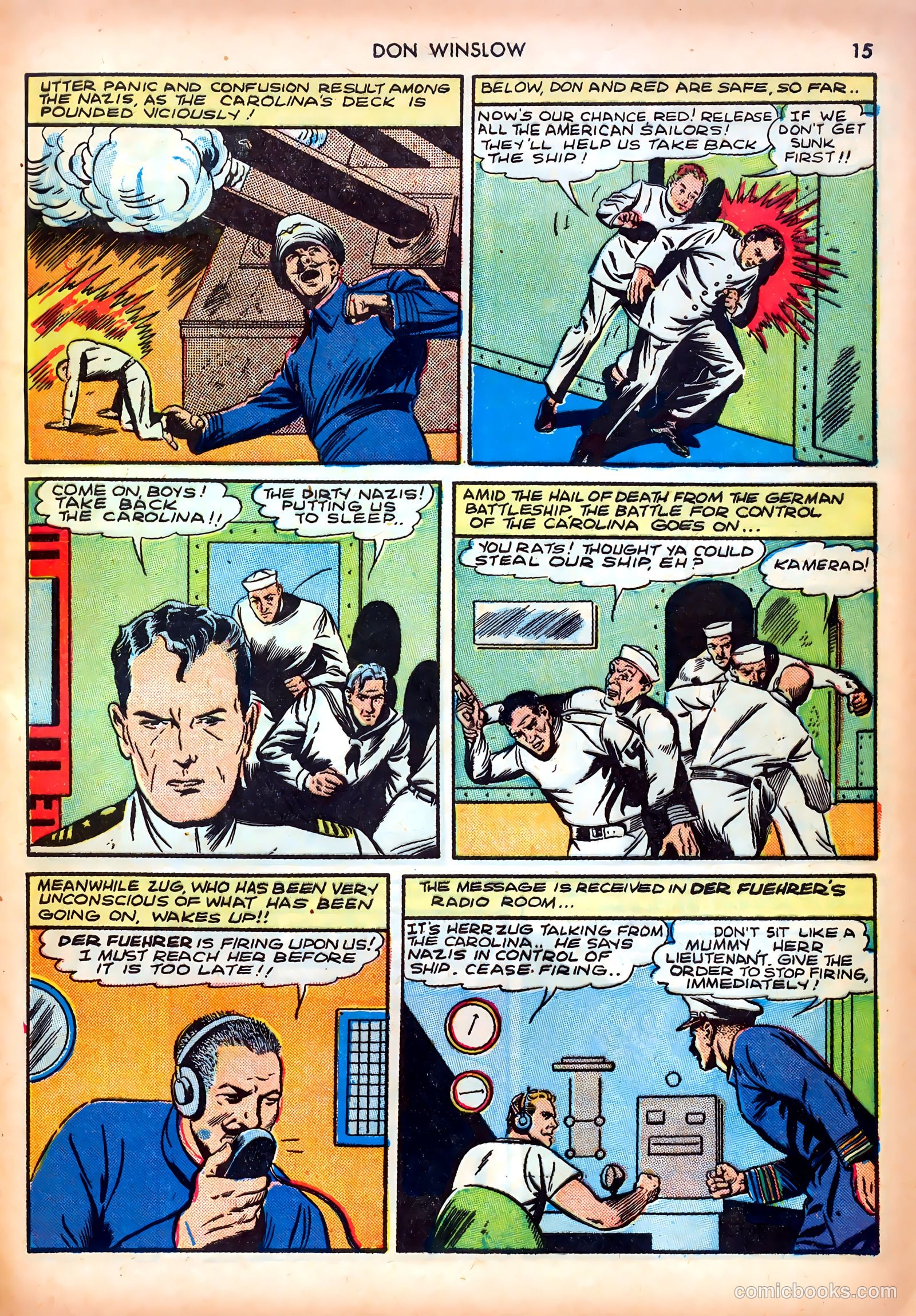 Don Winslow of the Navy #5 (1943) — page 15 of 68