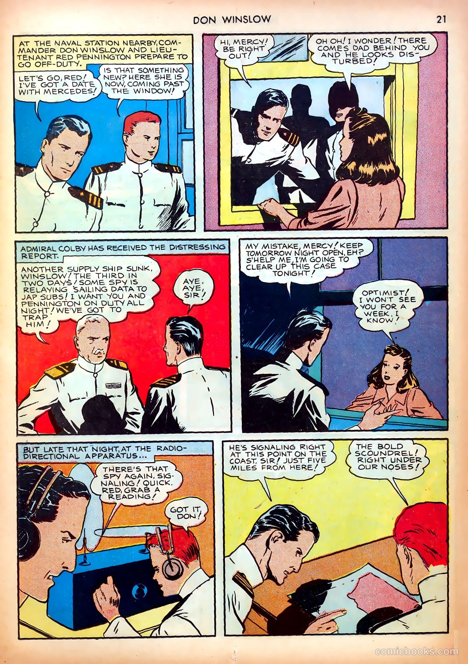 Don Winslow of the Navy #5 (1943) — page 21 of 68