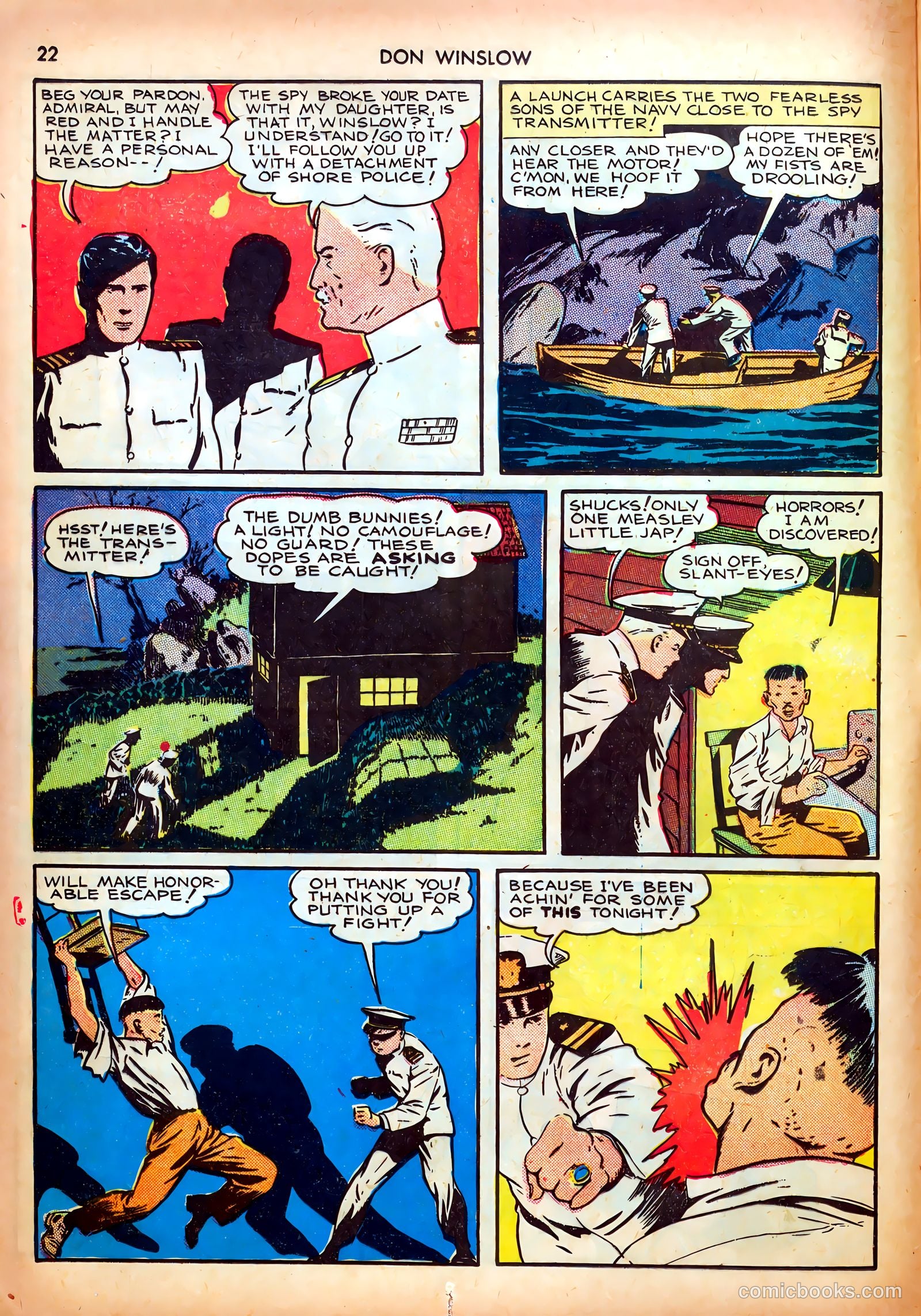 Don Winslow of the Navy #5 (1943) — page 22 of 68