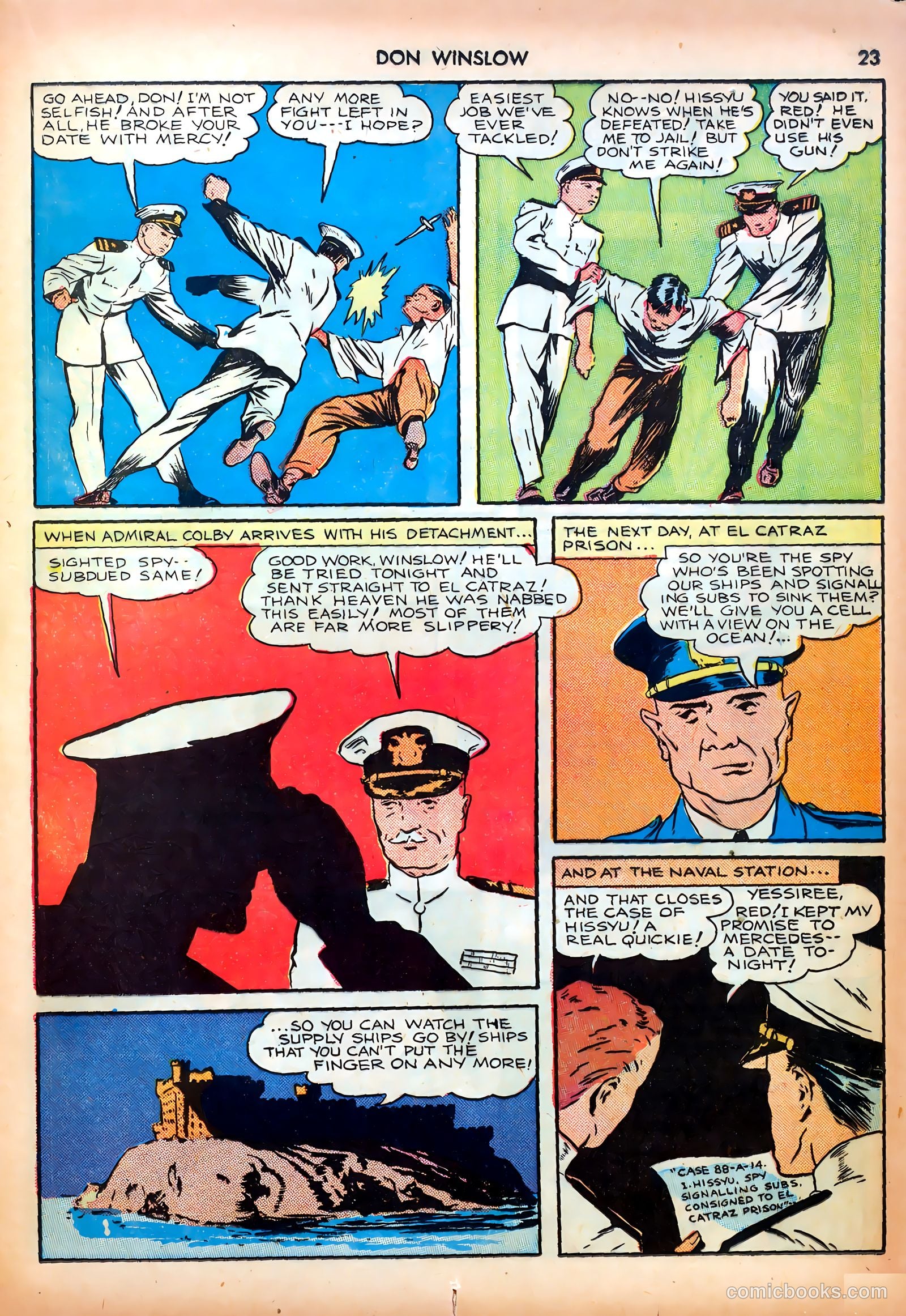 Don Winslow of the Navy #5 (1943) — page 23 of 68