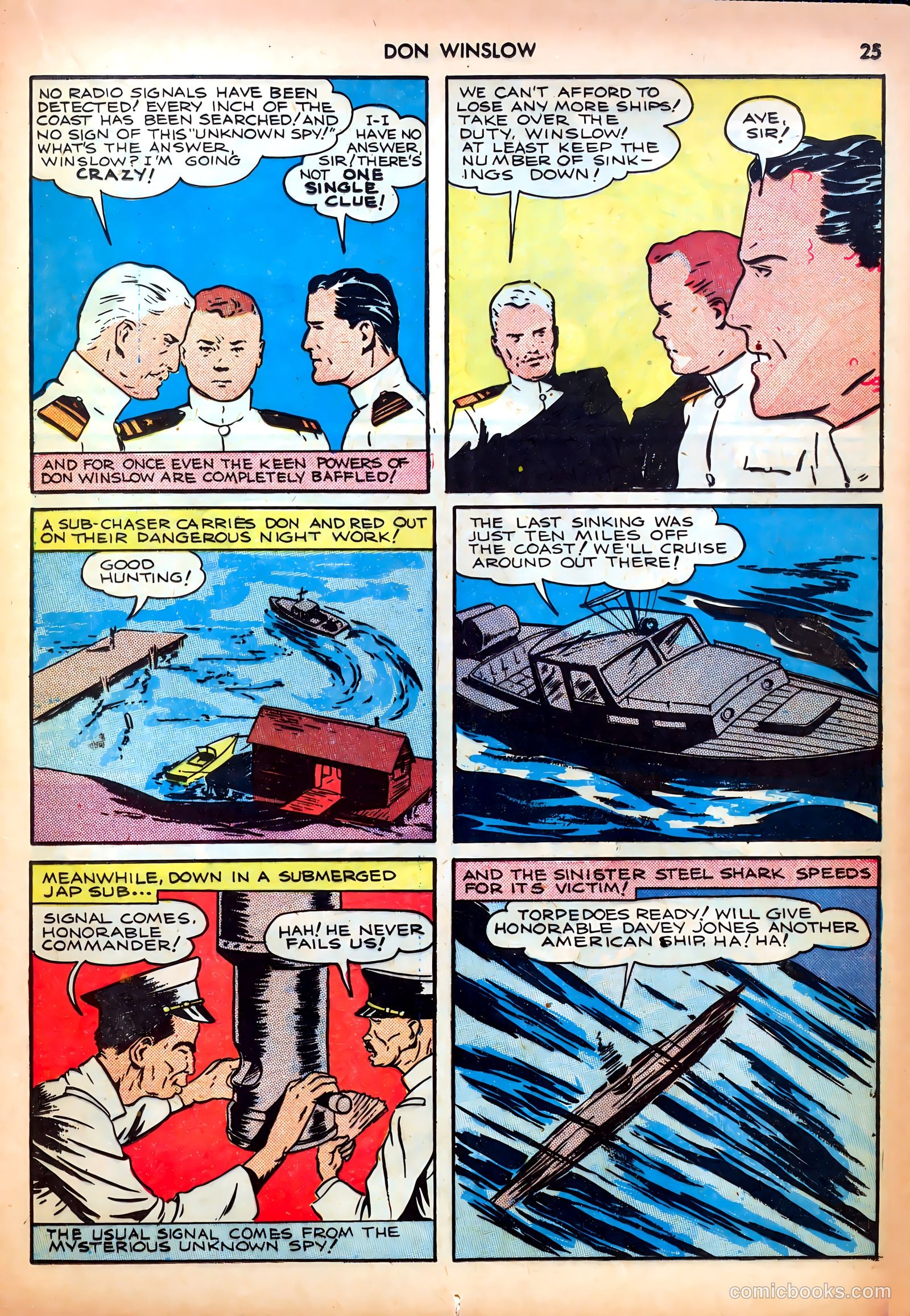 Don Winslow of the Navy #5 (1943) — page 25 of 68