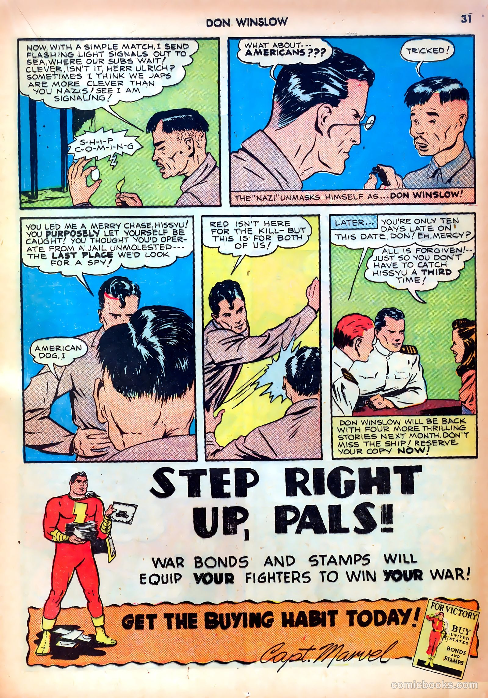 Don Winslow of the Navy #5 (1943) — page 31 of 68
