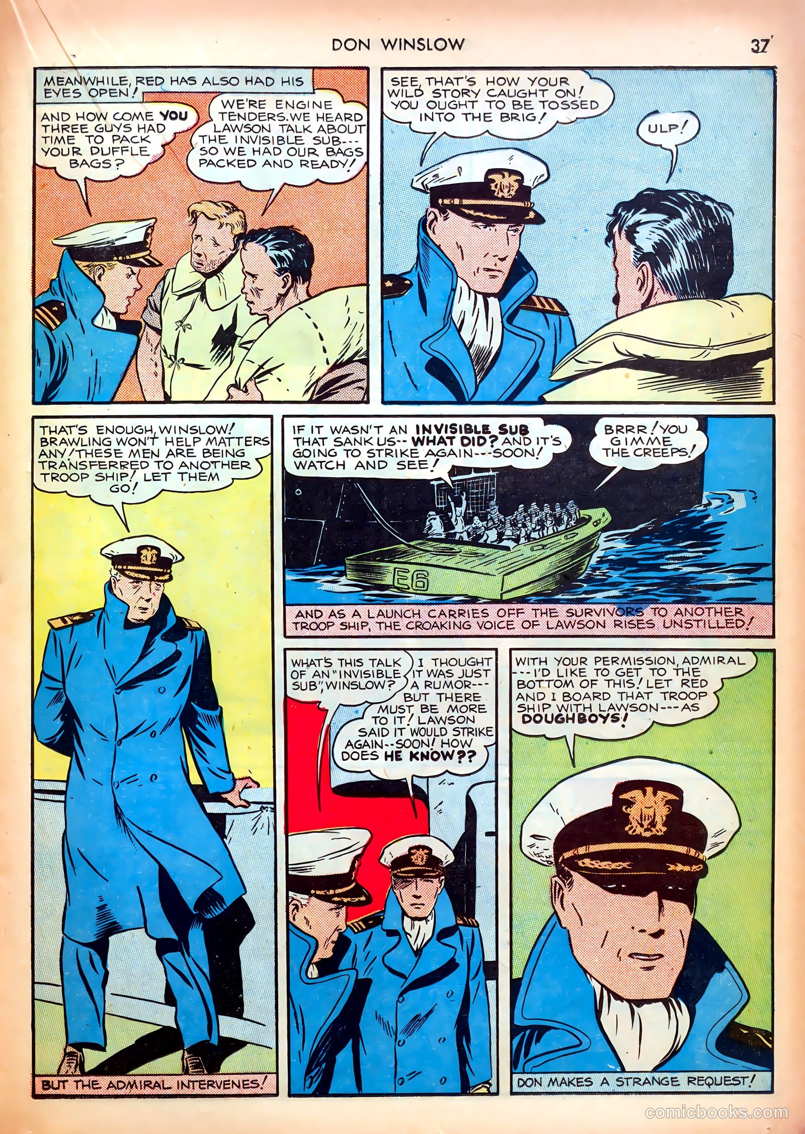 Don Winslow of the Navy #5 (1943) — page 37 of 68
