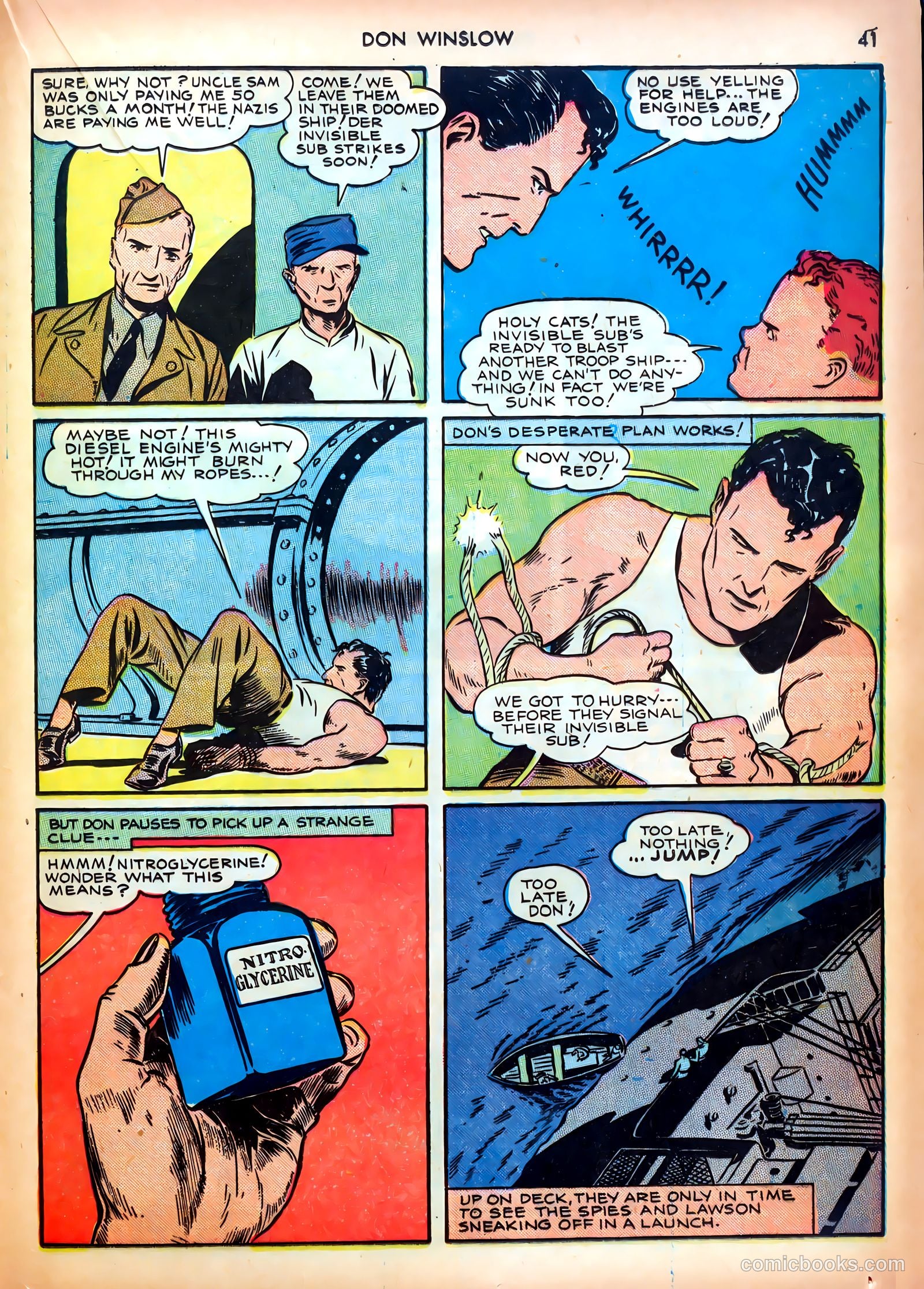 Don Winslow of the Navy #5 (1943) — page 41 of 68