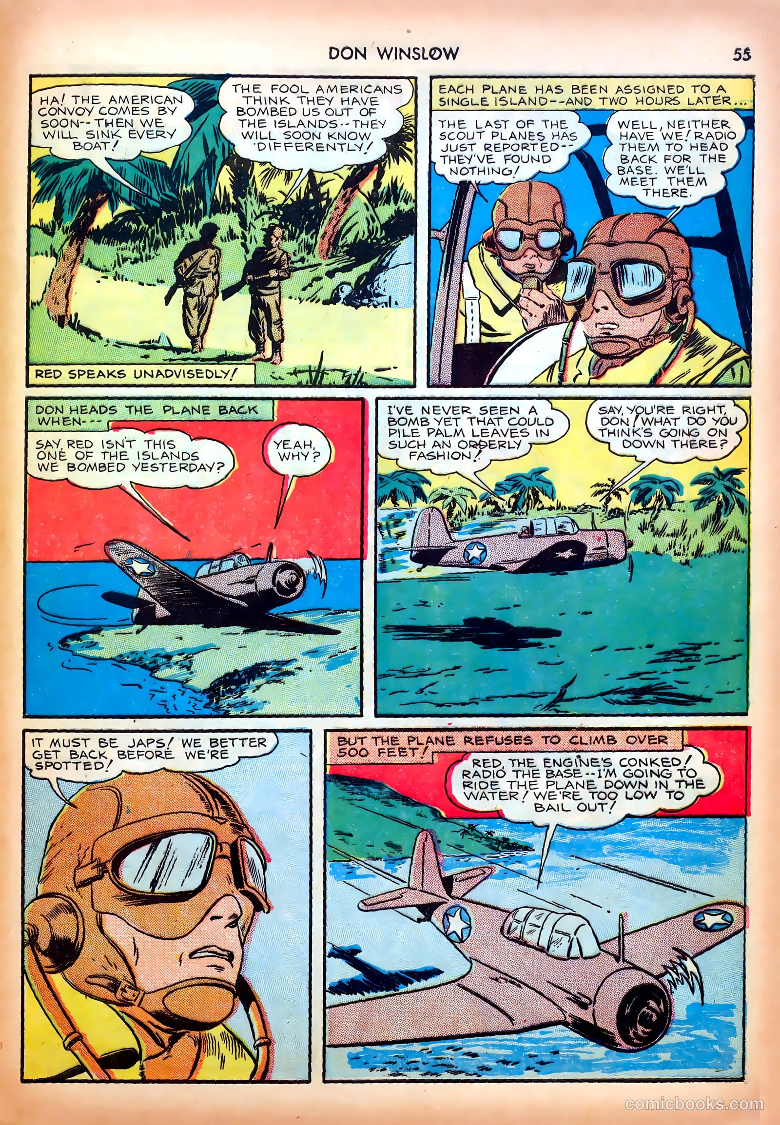 Don Winslow of the Navy #5 (1943) — page 55 of 68