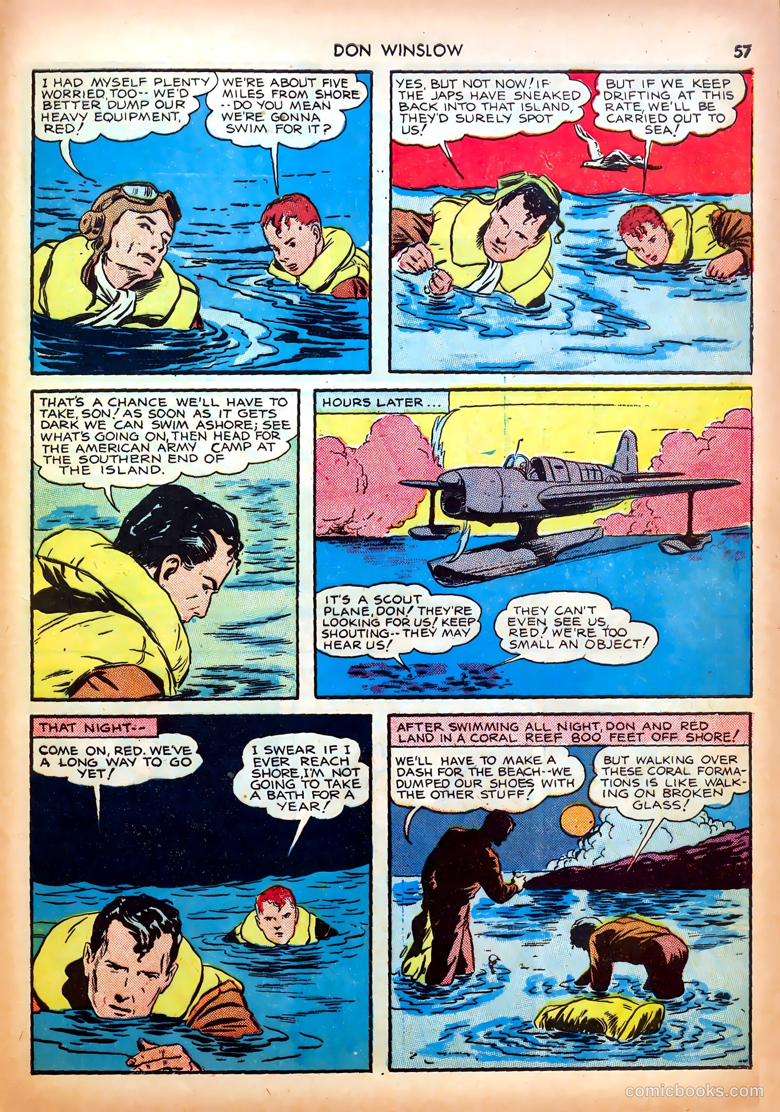 Don Winslow of the Navy #5 (1943) — page 57 of 68