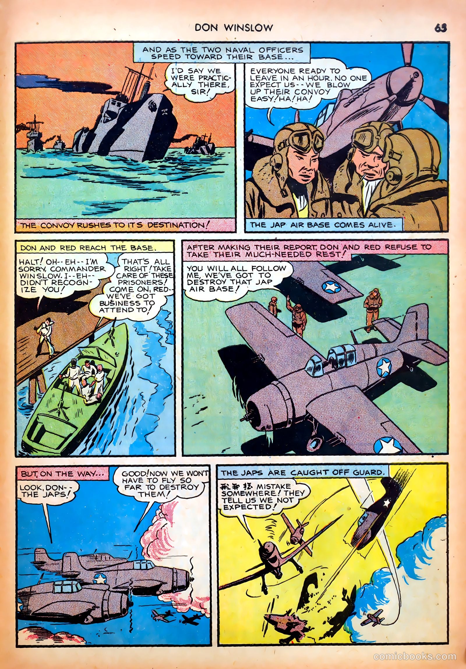 Don Winslow of the Navy #5 (1943) — page 65 of 68