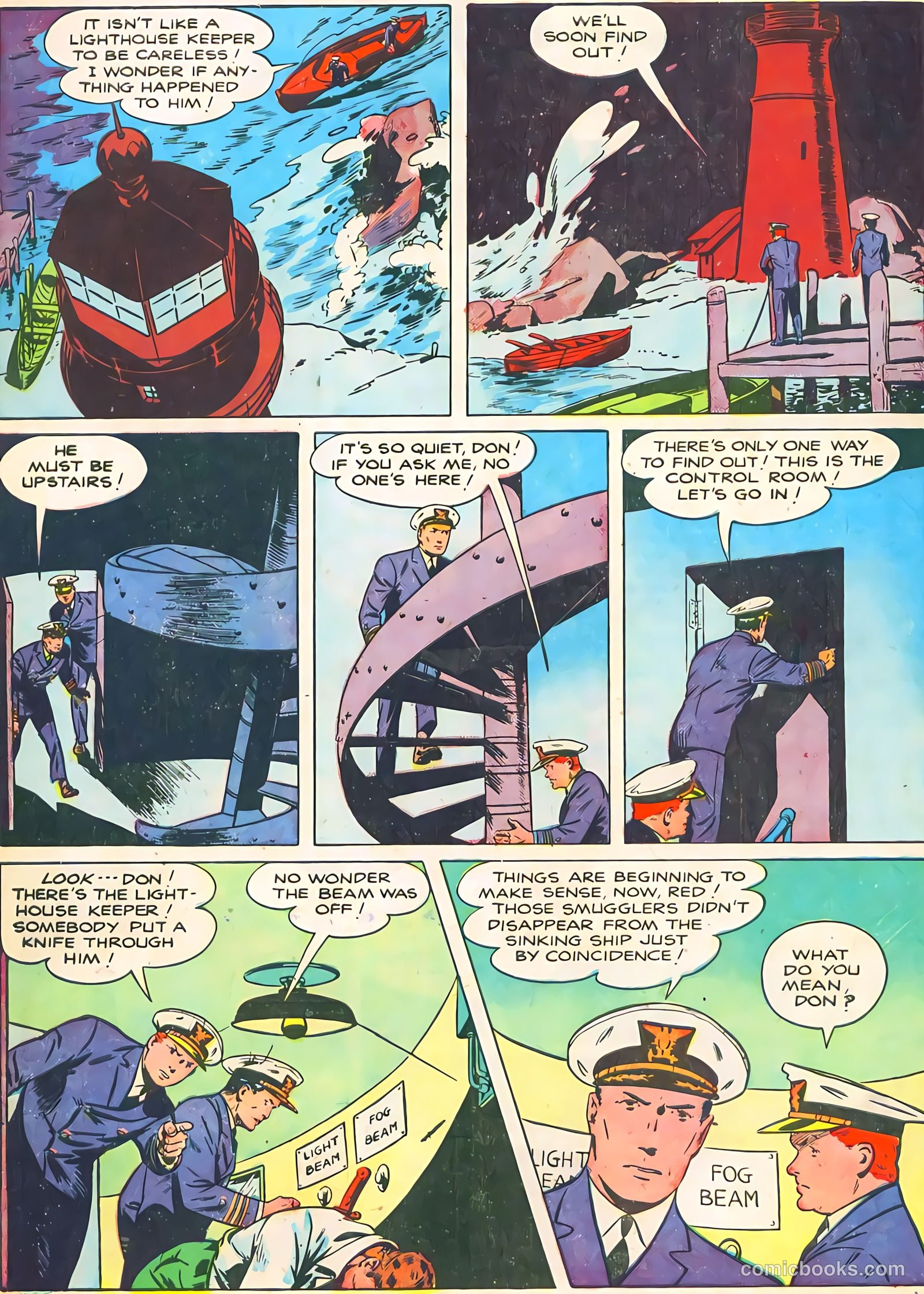 Don Winslow of the Navy #50 (1947) — page 6 of 36
