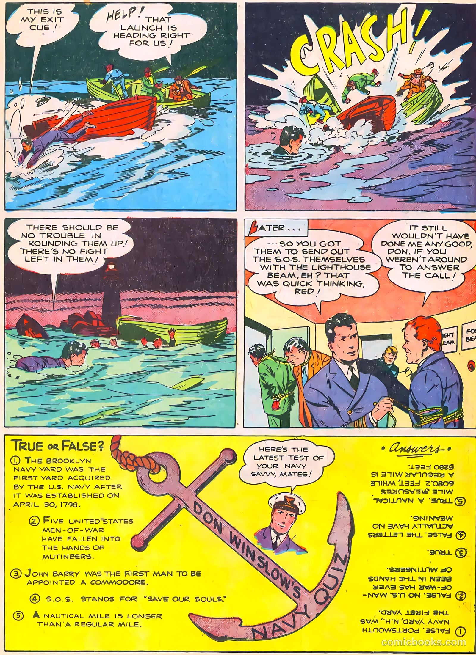 Don Winslow of the Navy #50 (1947) — page 11 of 36