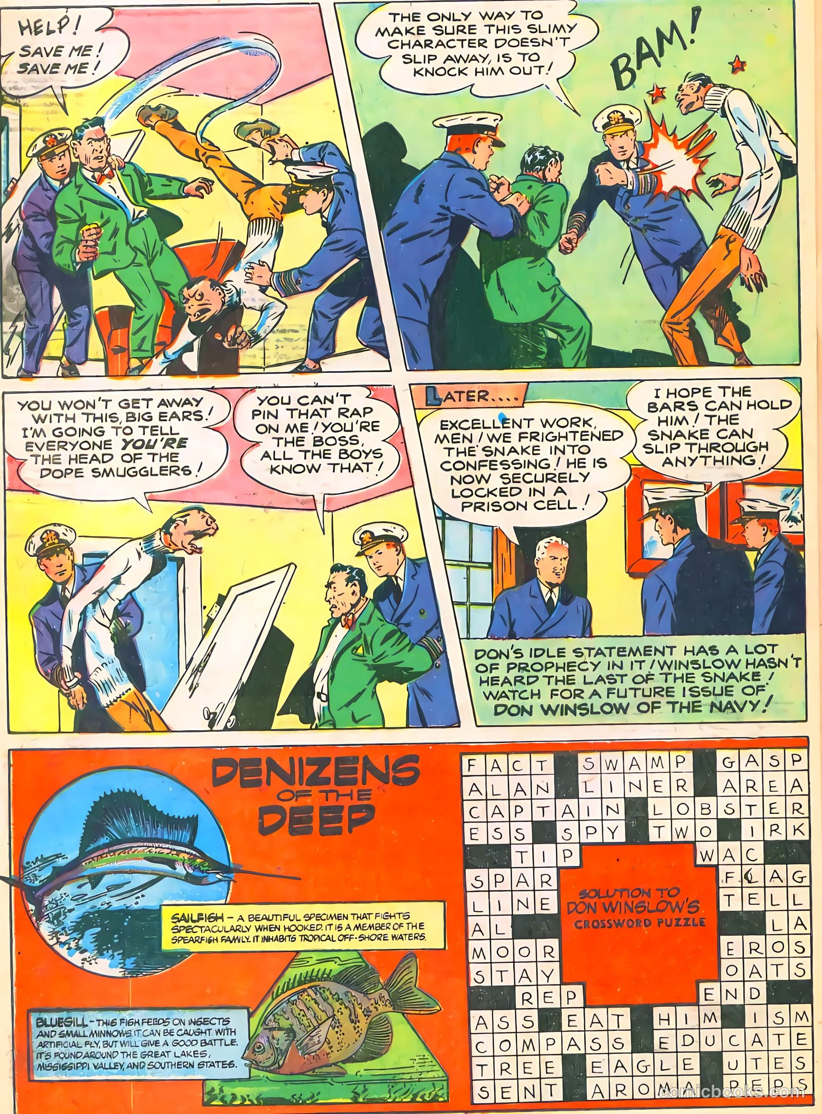 Don Winslow of the Navy #50 (1947) — page 32 of 36