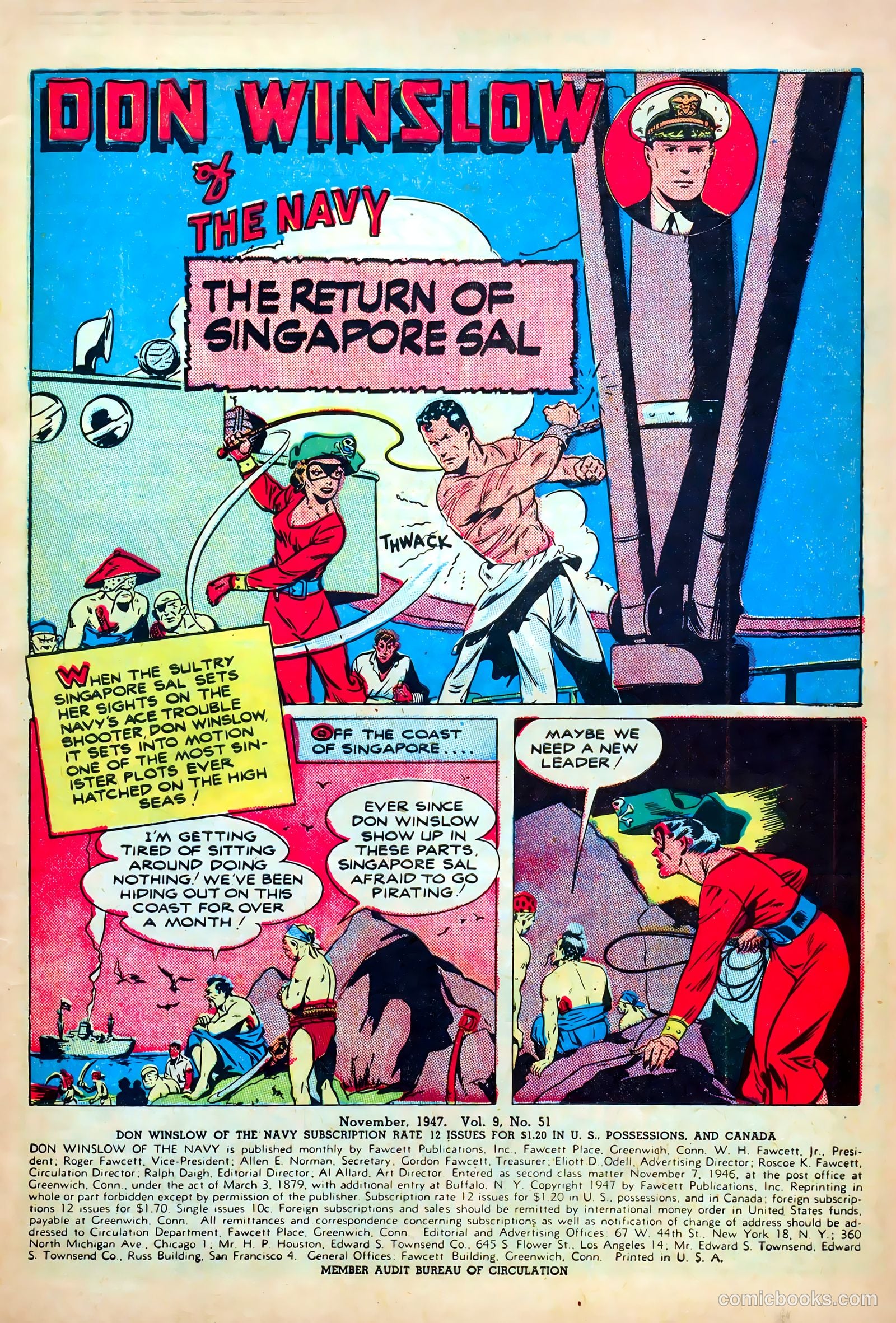 Don Winslow of the Navy #51 (1947) — page 3 of 36