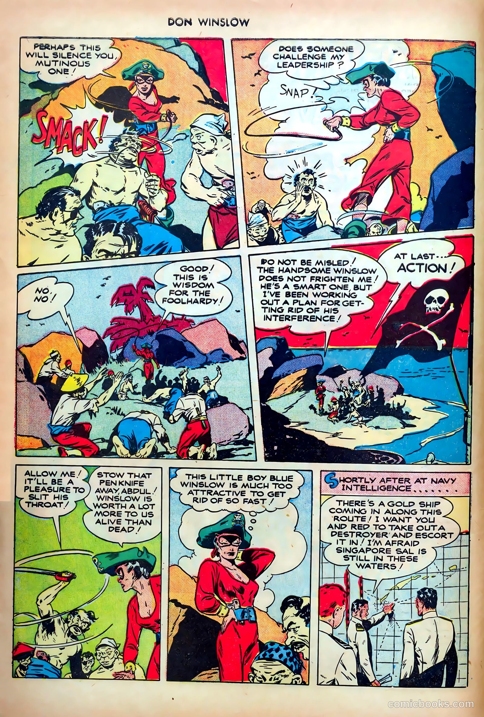 Don Winslow of the Navy #51 (1947) — page 4 of 36