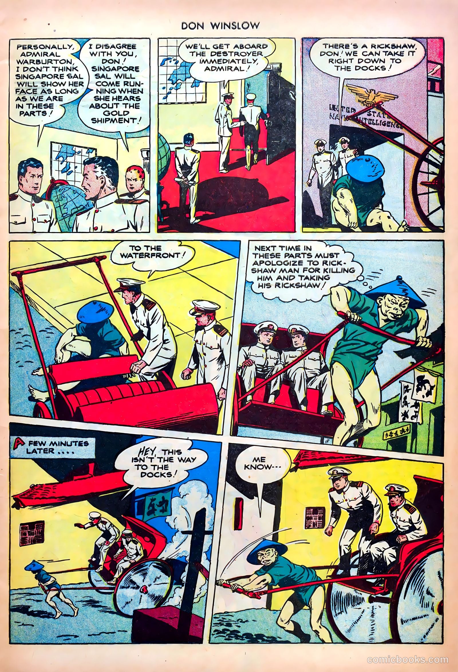 Don Winslow of the Navy #51 (1947) — page 5 of 36