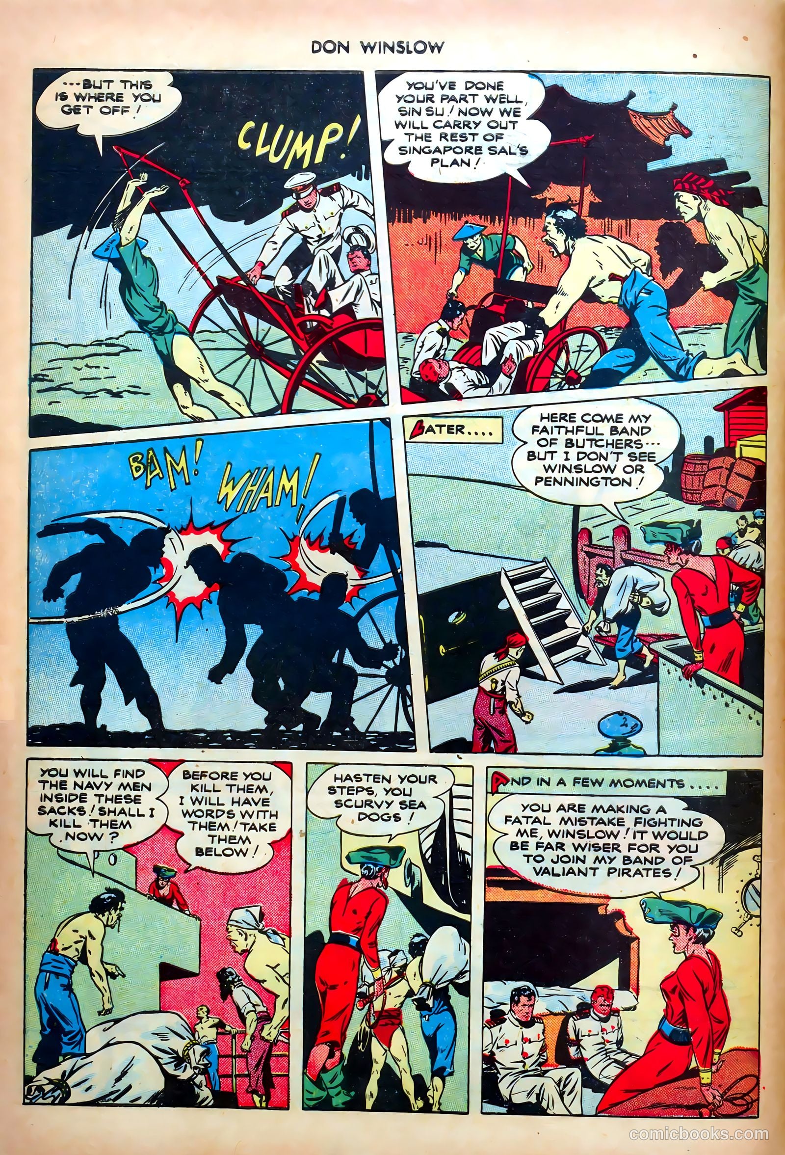 Don Winslow of the Navy #51 (1947) — page 6 of 36