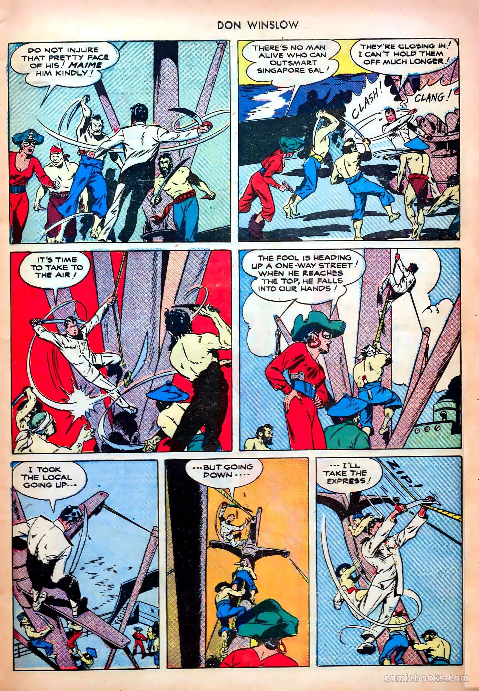 Don Winslow of the Navy #51 (1947) — page 9 of 36