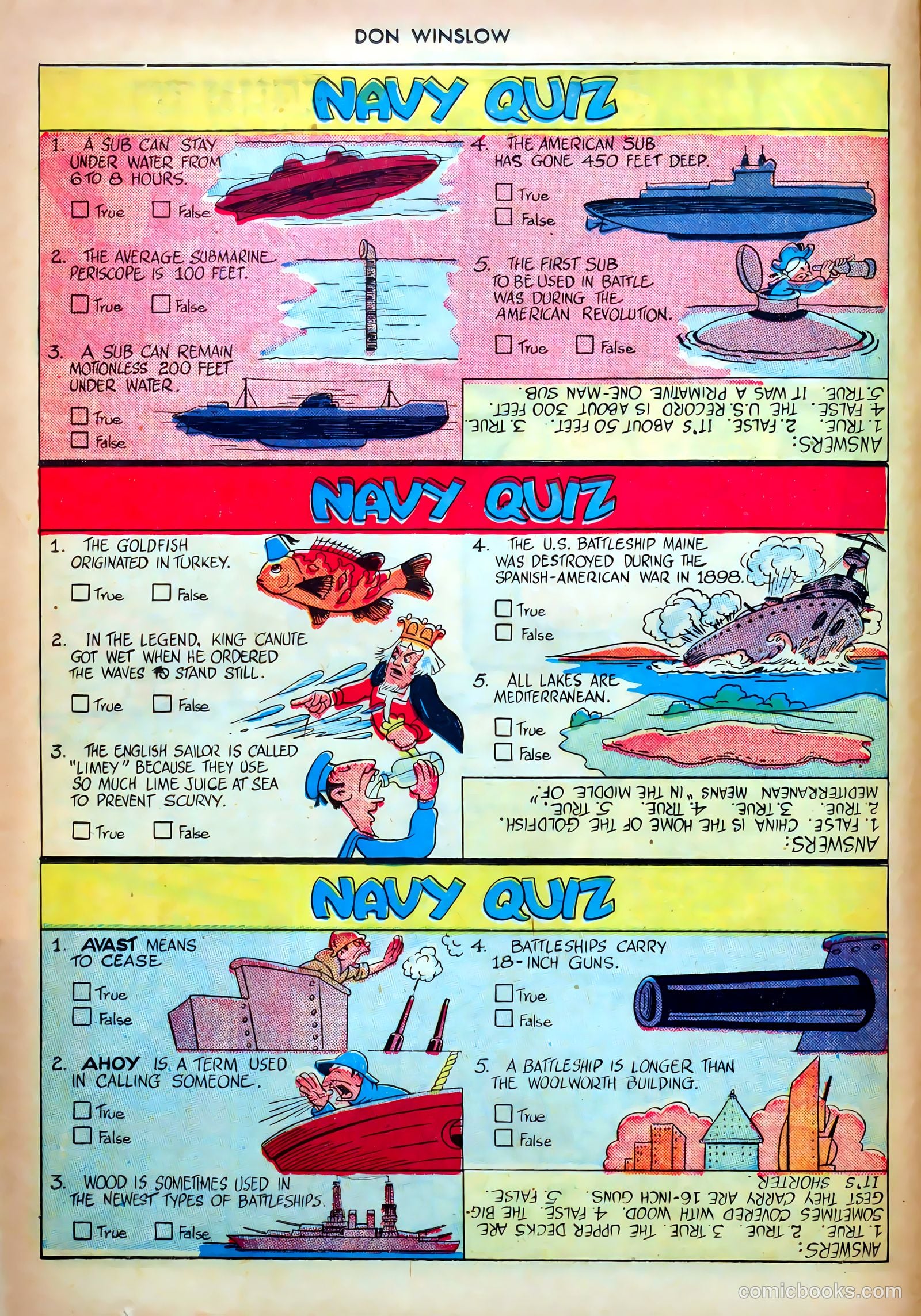 Don Winslow of the Navy #51 (1947) — page 14 of 36