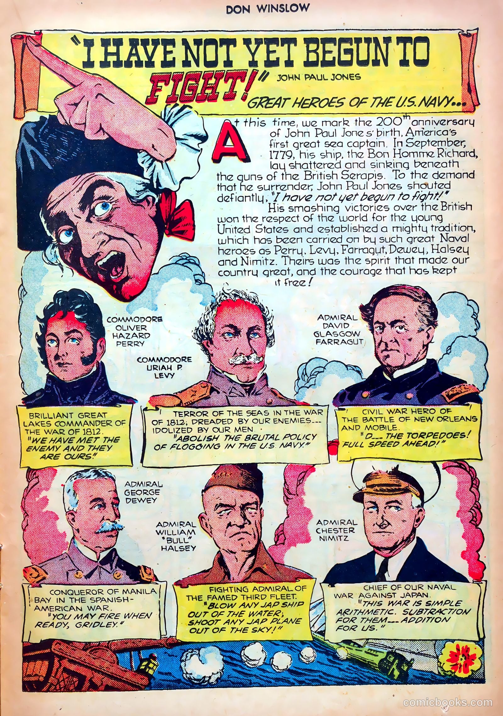 Don Winslow of the Navy #51 (1947) — page 15 of 36