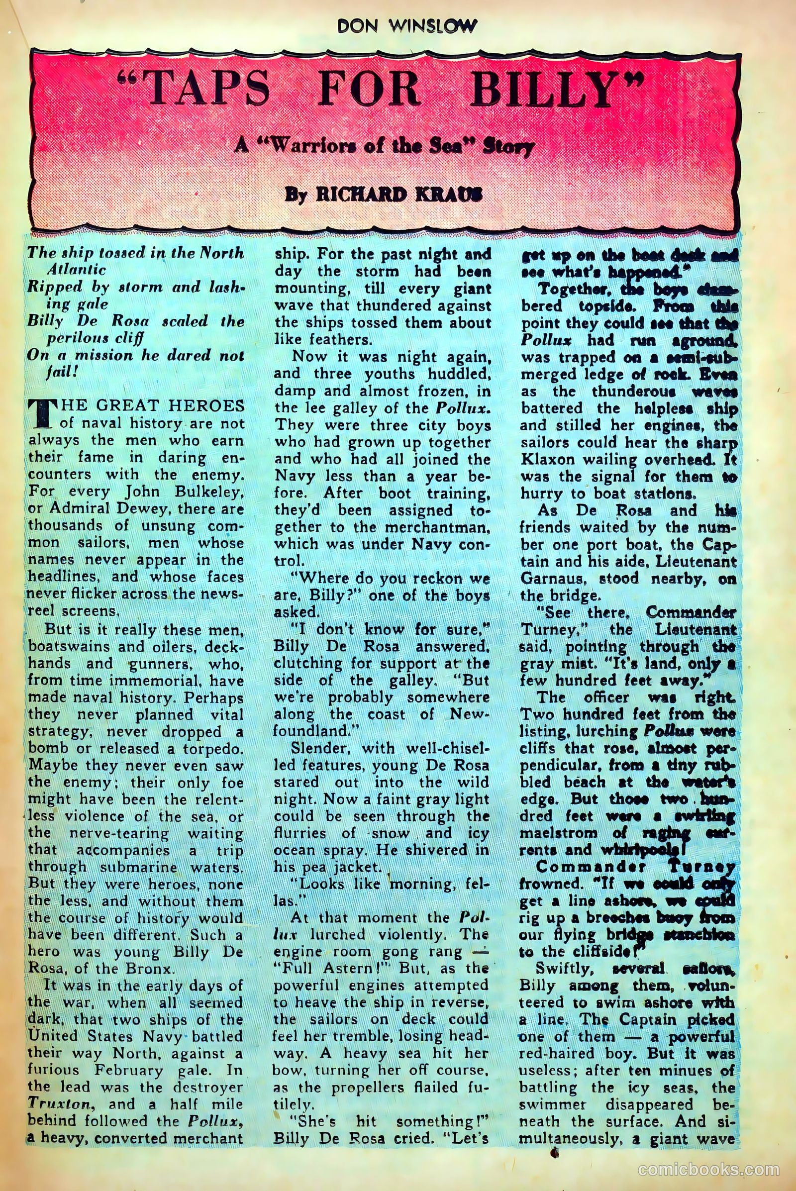 Don Winslow of the Navy #51 (1947) — page 19 of 36
