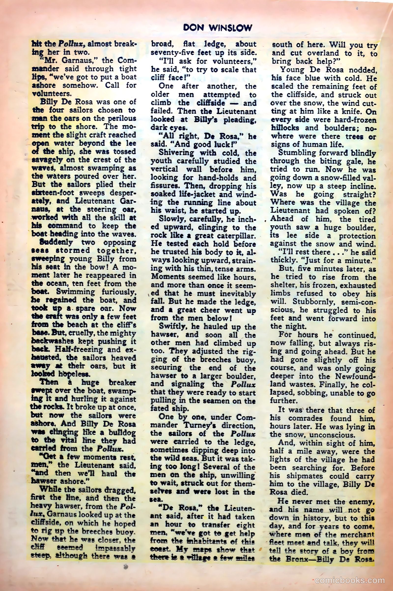 Don Winslow of the Navy #51 (1947) — page 20 of 36