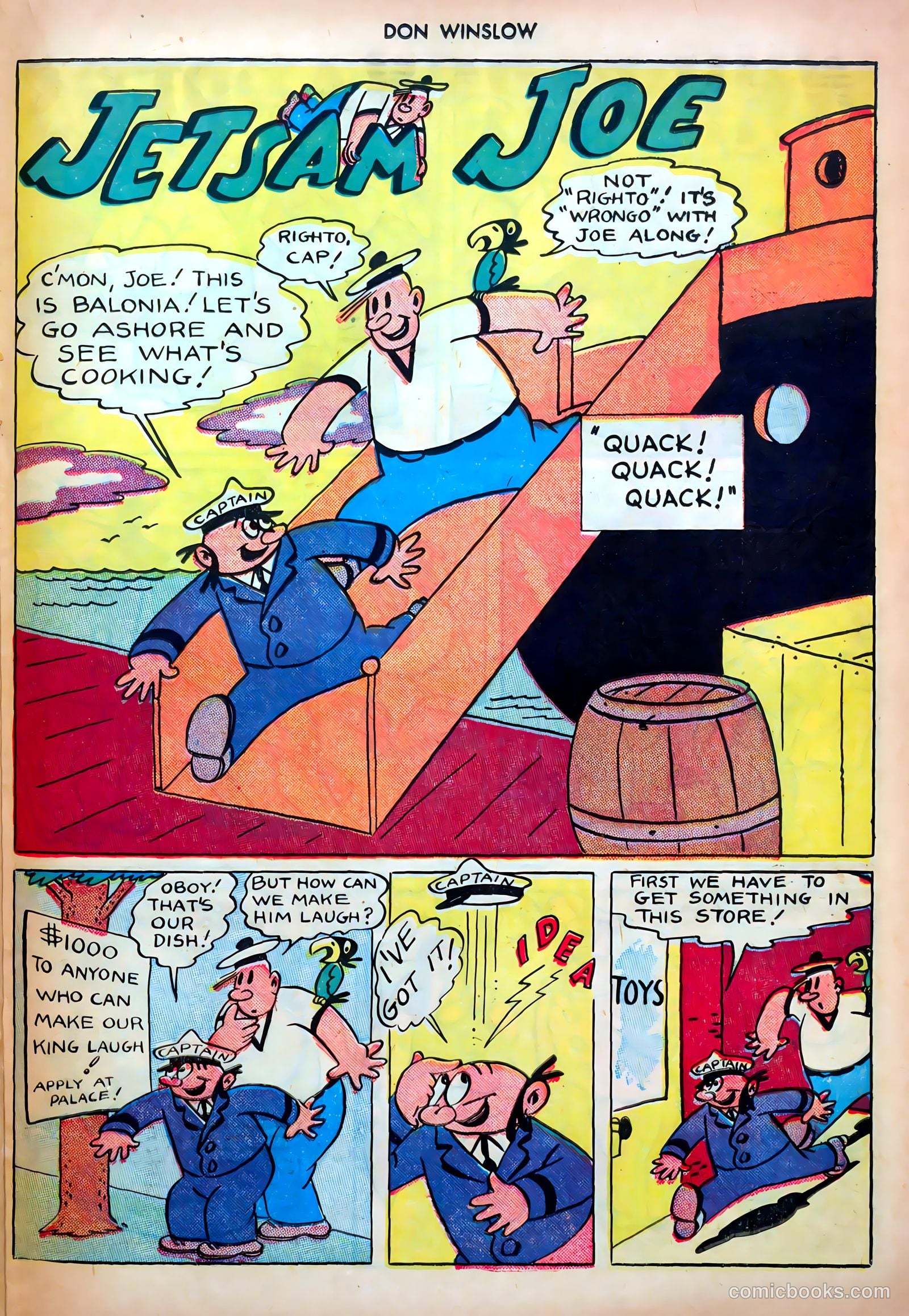 Don Winslow of the Navy #51 (1947) — page 23 of 36