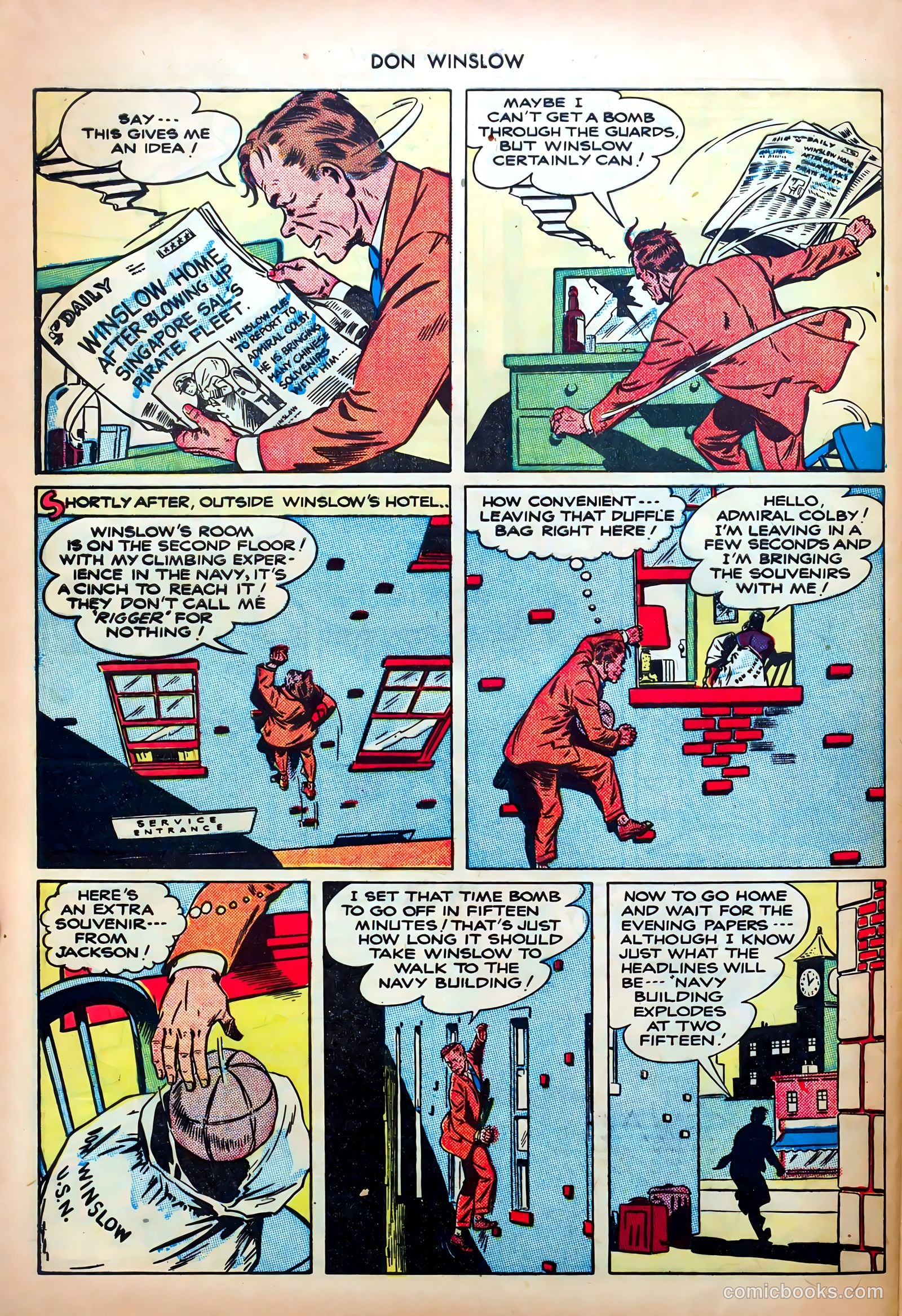Don Winslow of the Navy #51 (1947) — page 28 of 36