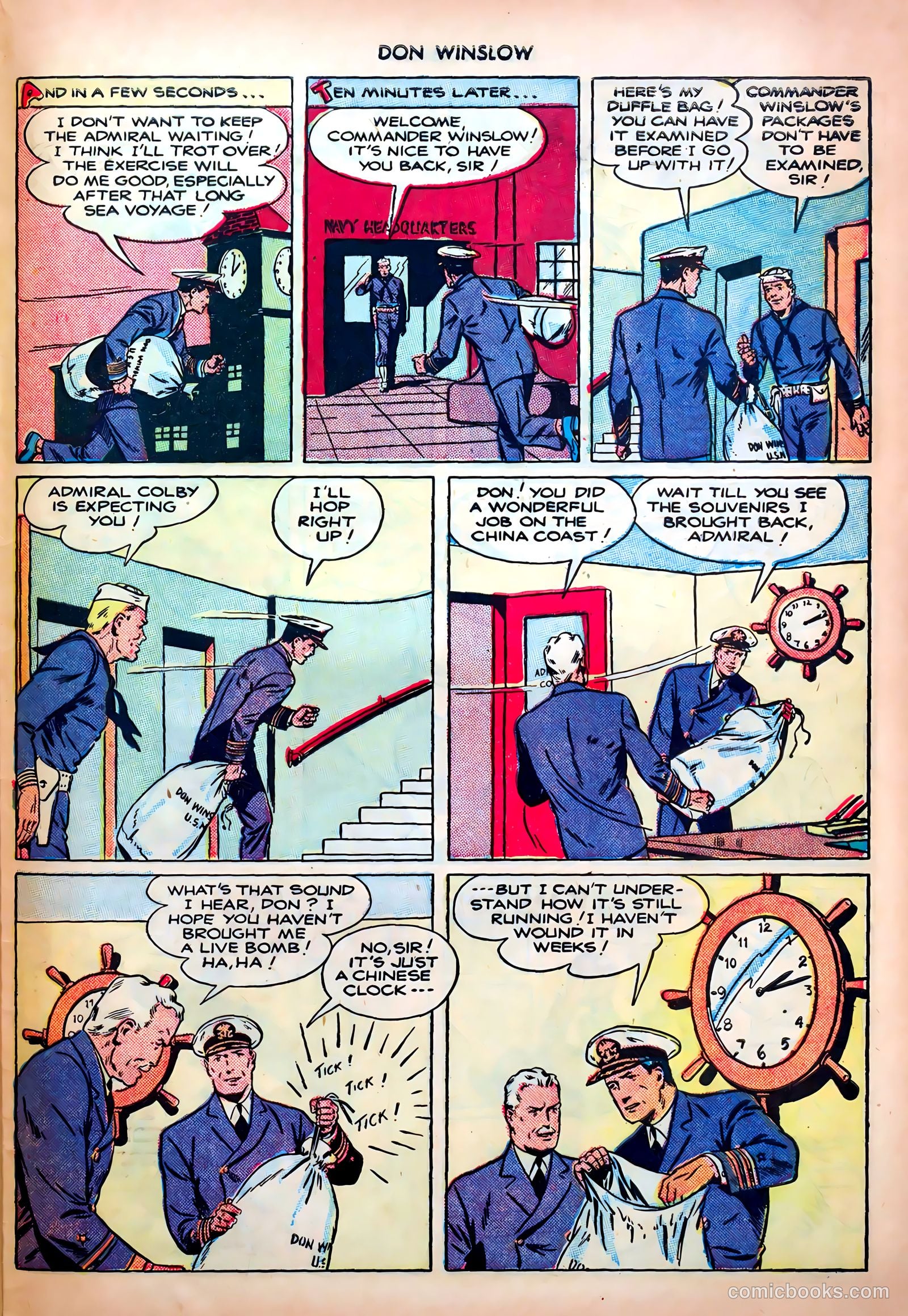 Don Winslow of the Navy #51 (1947) — page 29 of 36