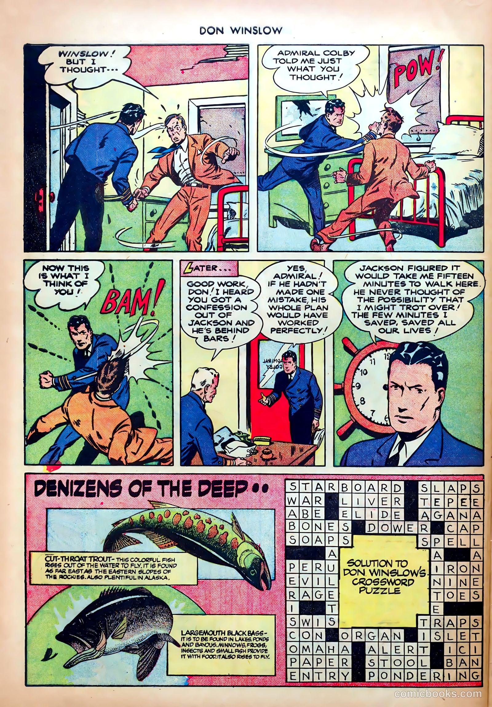 Don Winslow of the Navy #51 (1947) — page 32 of 36