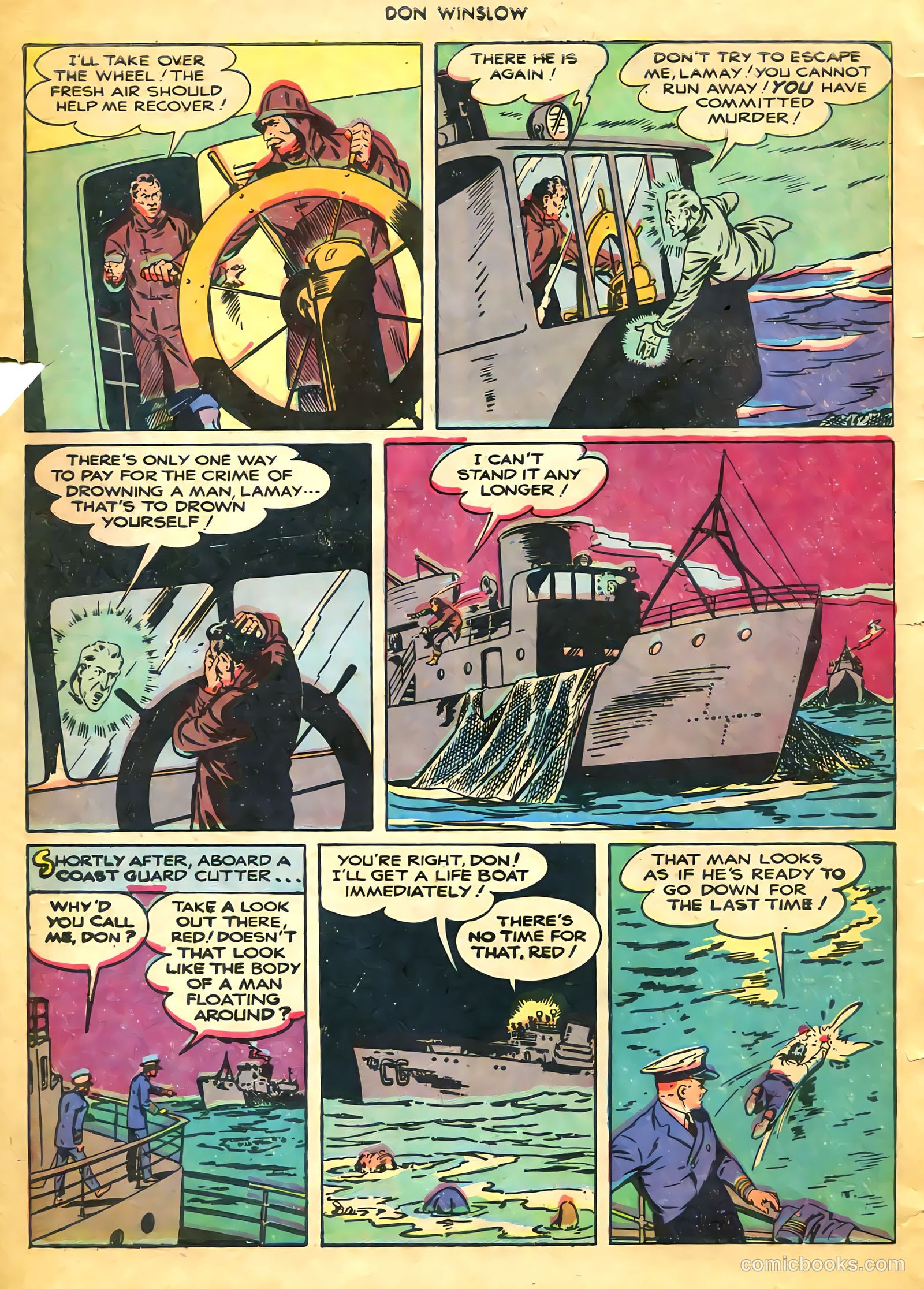 Don Winslow of the Navy #52 (1947) — page 6 of 36