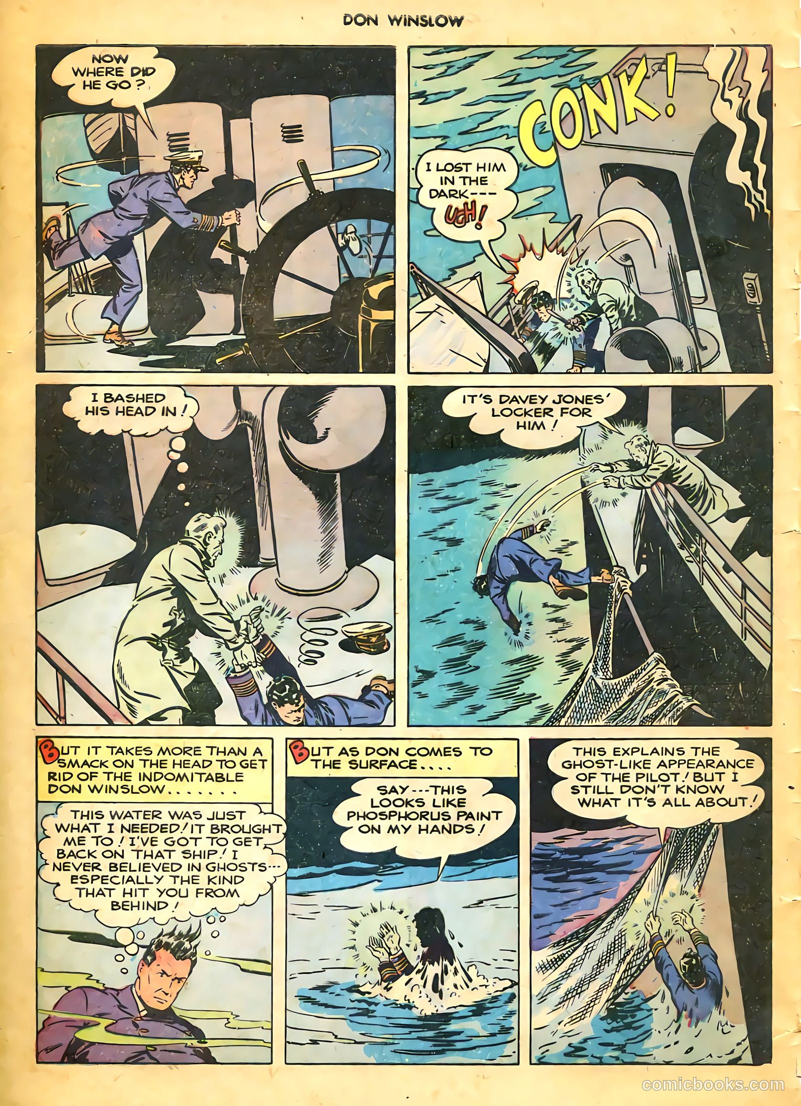Don Winslow of the Navy #52 (1947) — page 8 of 36
