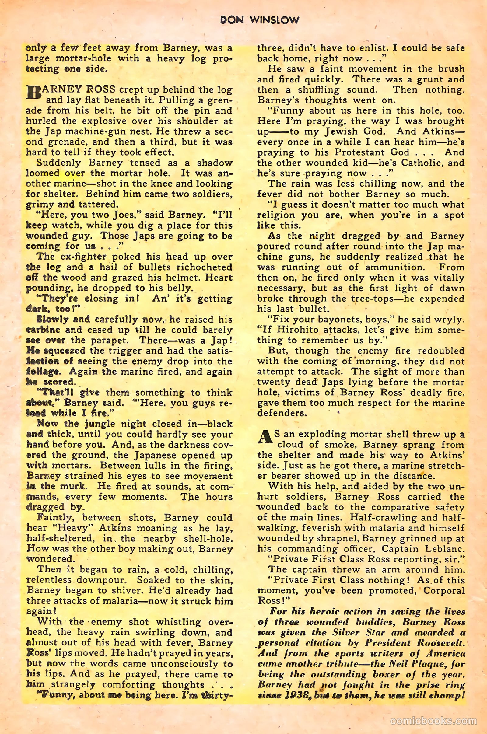 Don Winslow of the Navy #52 (1947) — page 22 of 36