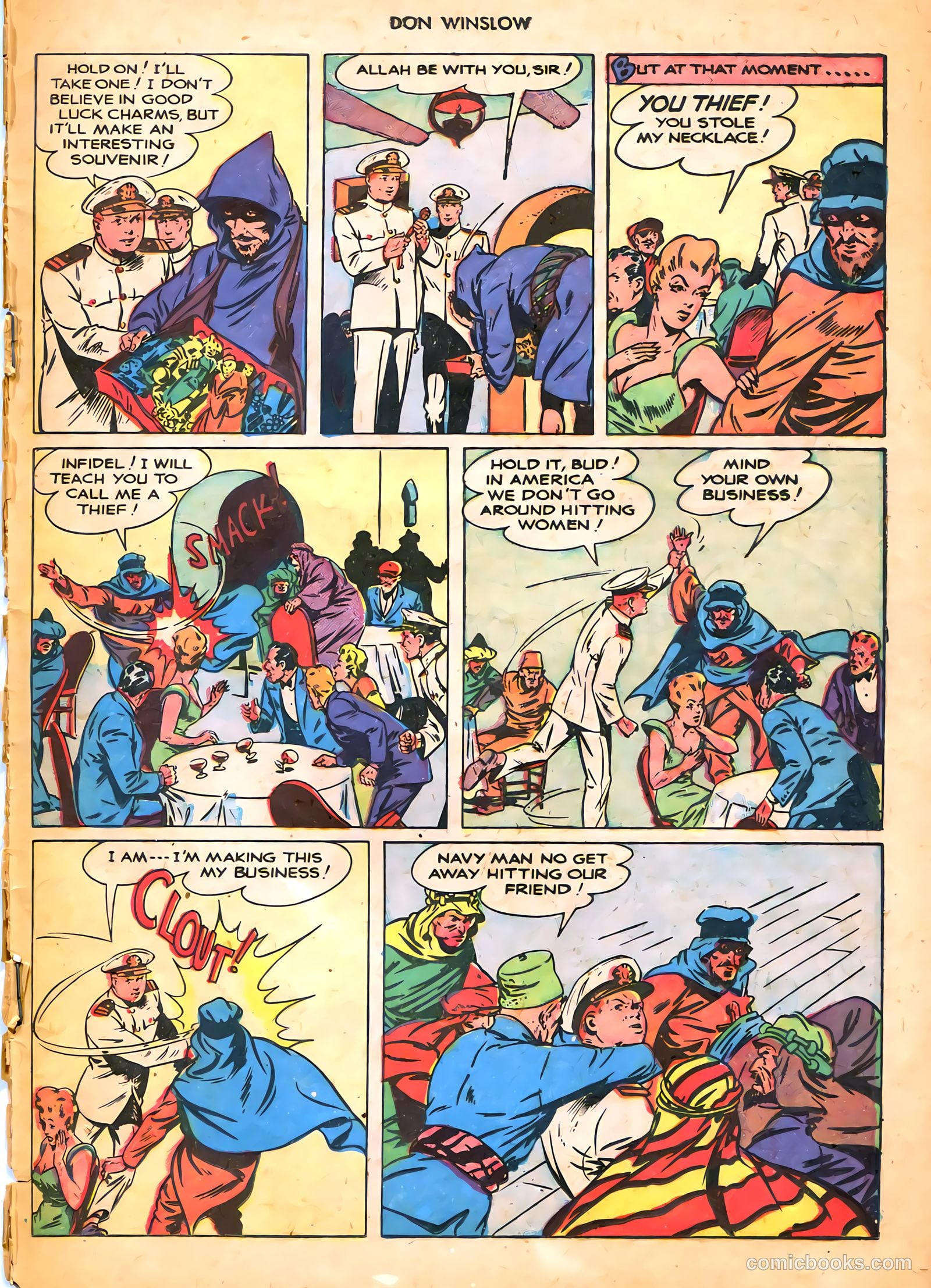 Don Winslow of the Navy #52 (1947) — page 25 of 36