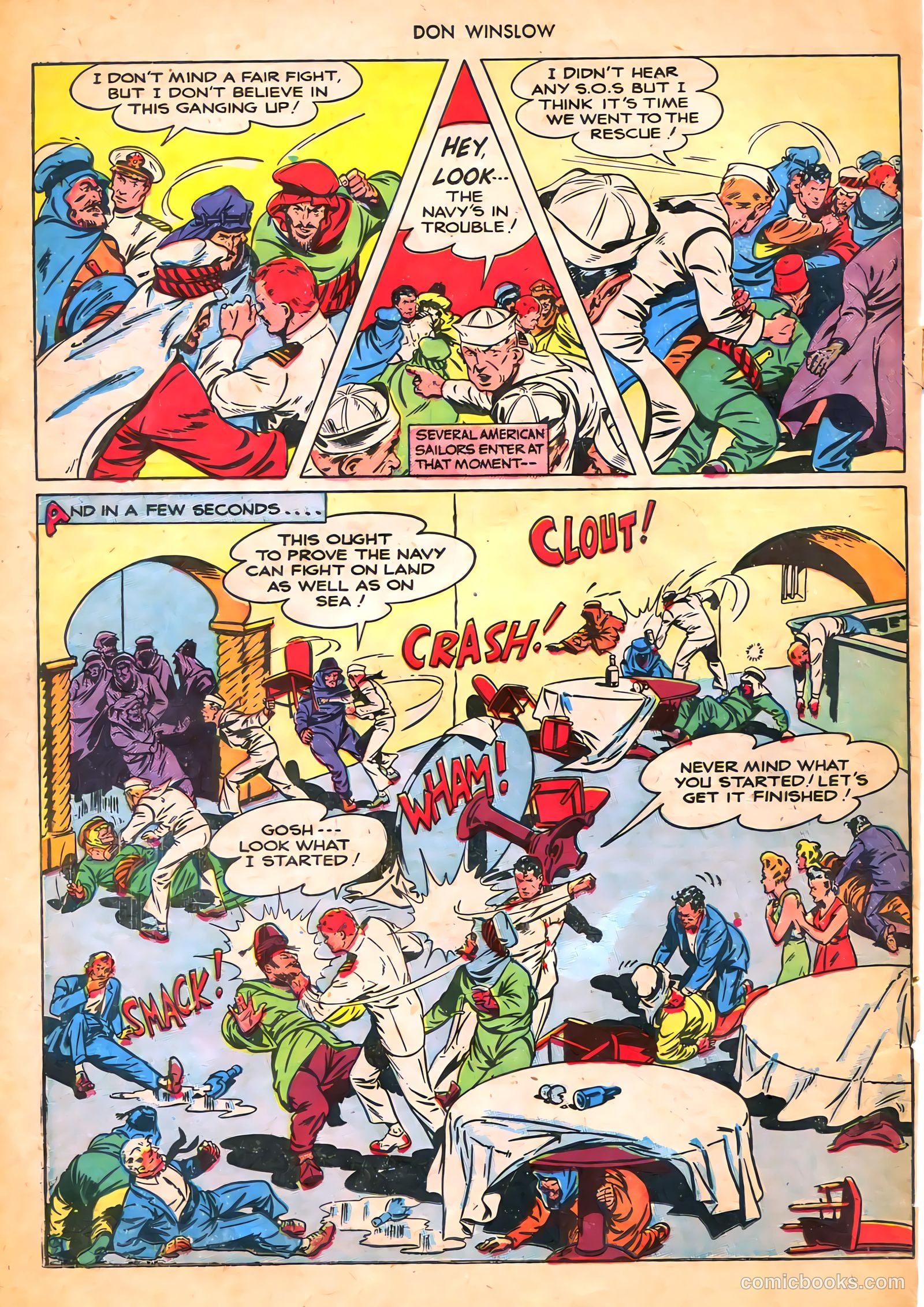 Don Winslow of the Navy #52 (1947) — page 26 of 36