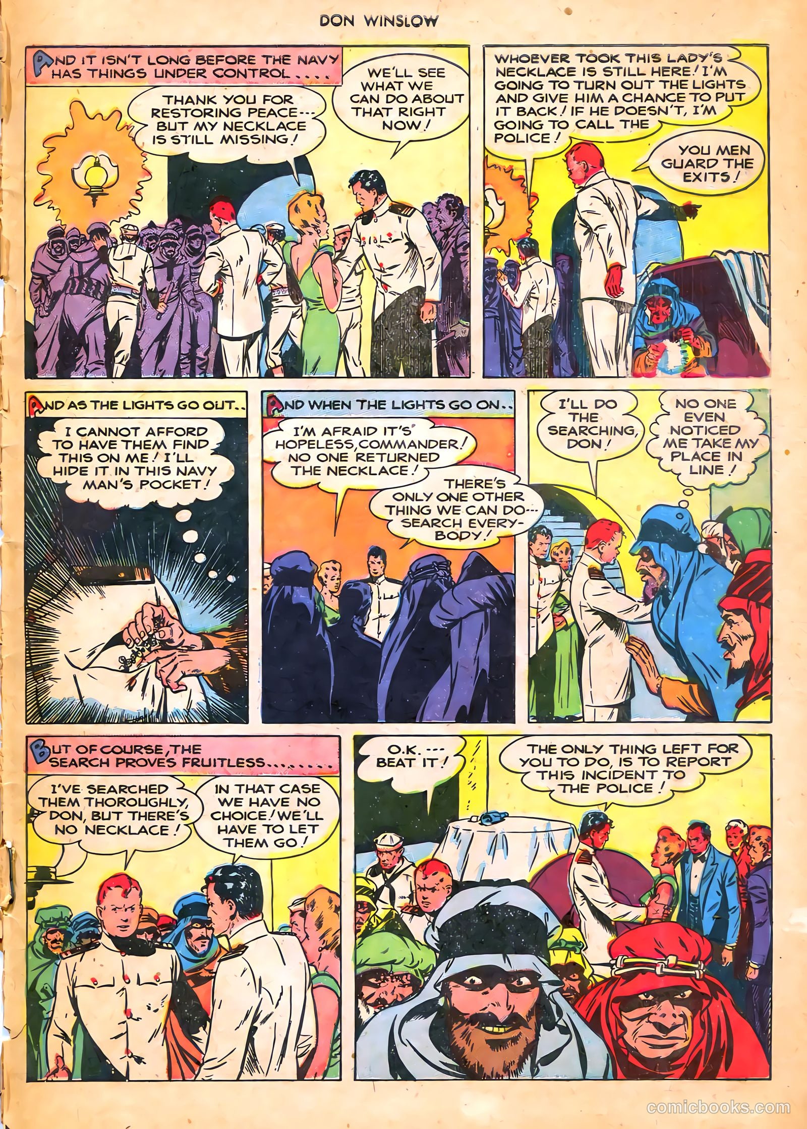 Don Winslow of the Navy #52 (1947) — page 27 of 36