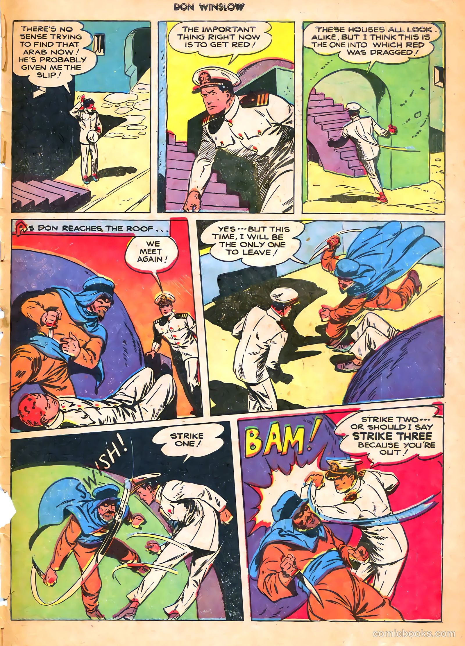Don Winslow of the Navy #52 (1947) — page 31 of 36