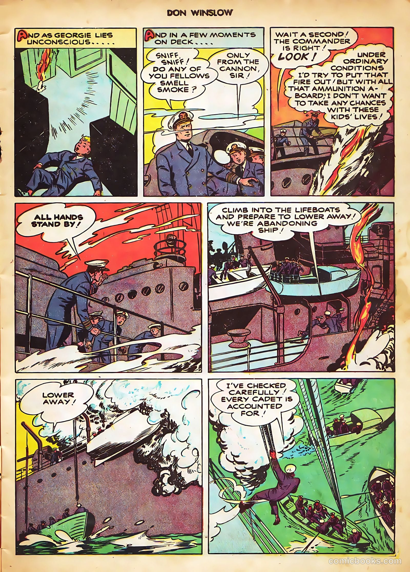 Don Winslow of the Navy #53 (1948) — page 7 of 36