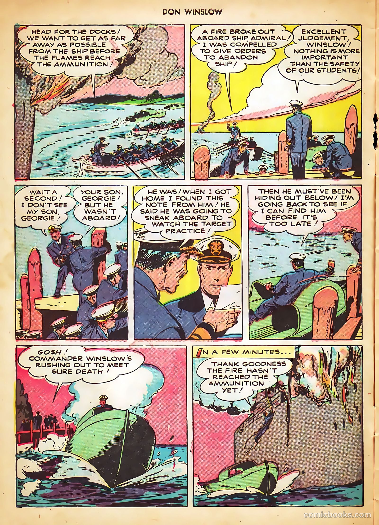 Don Winslow of the Navy #53 (1948) — page 8 of 36
