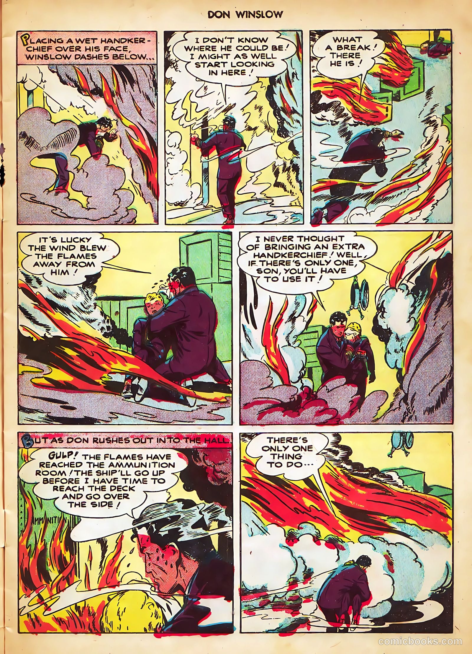 Don Winslow of the Navy #53 (1948) — page 9 of 36