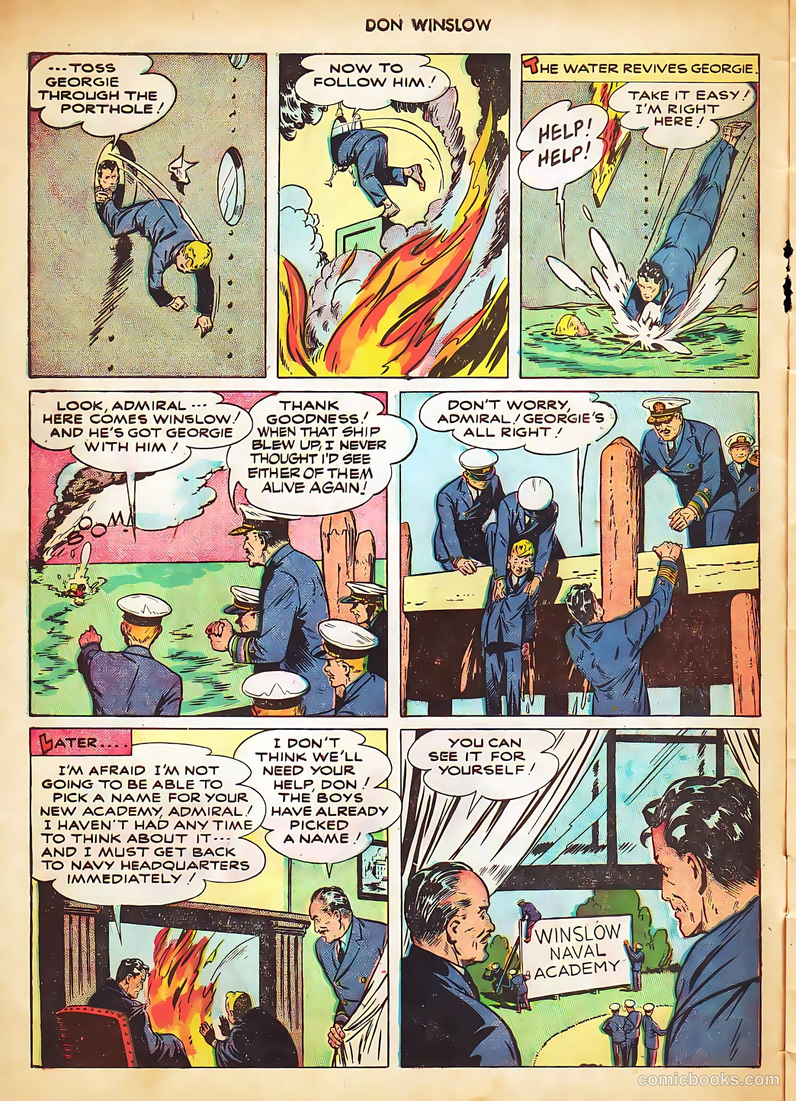 Don Winslow of the Navy #53 (1948) — page 10 of 36
