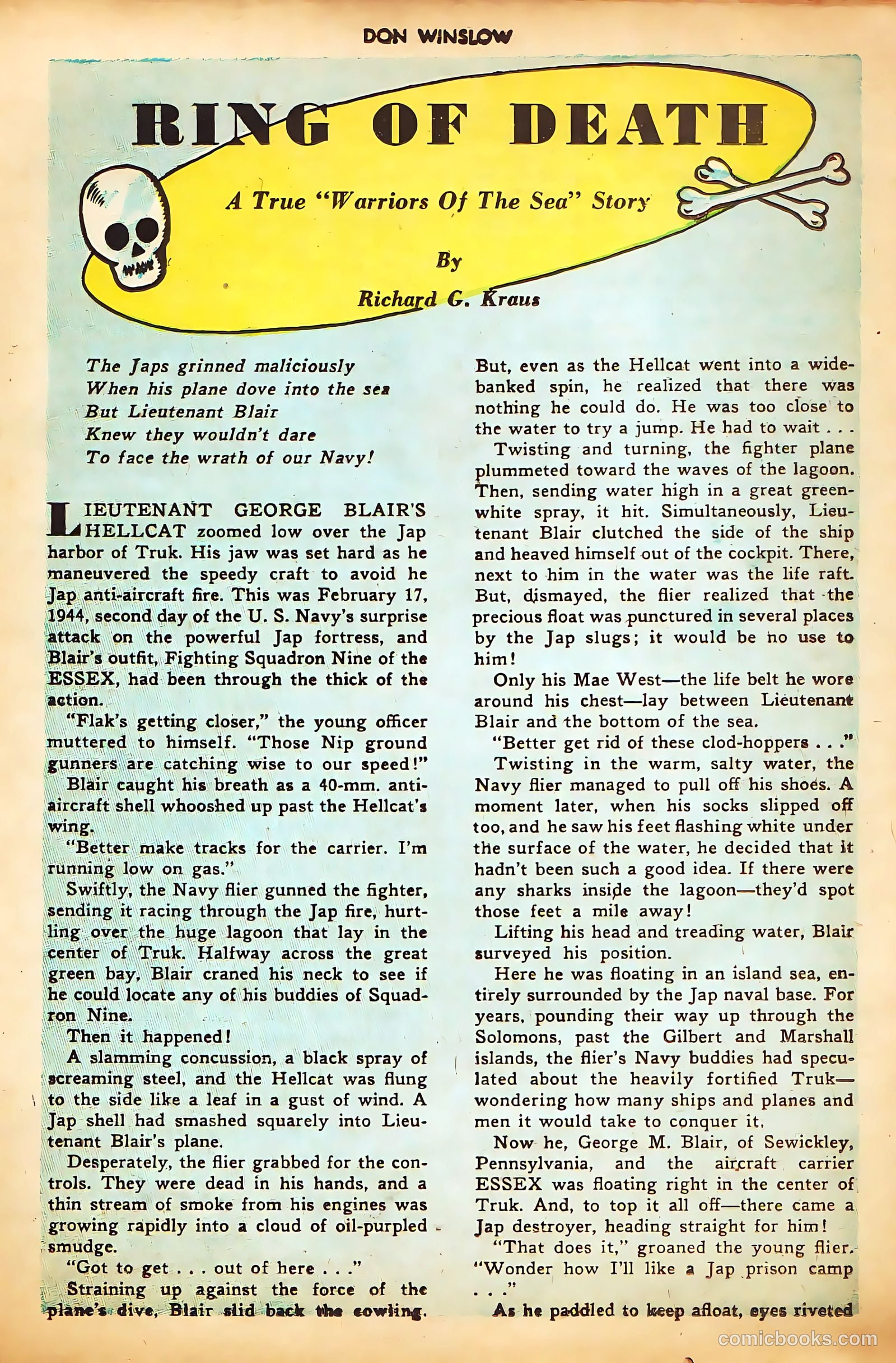 Don Winslow of the Navy #53 (1948) — page 19 of 36