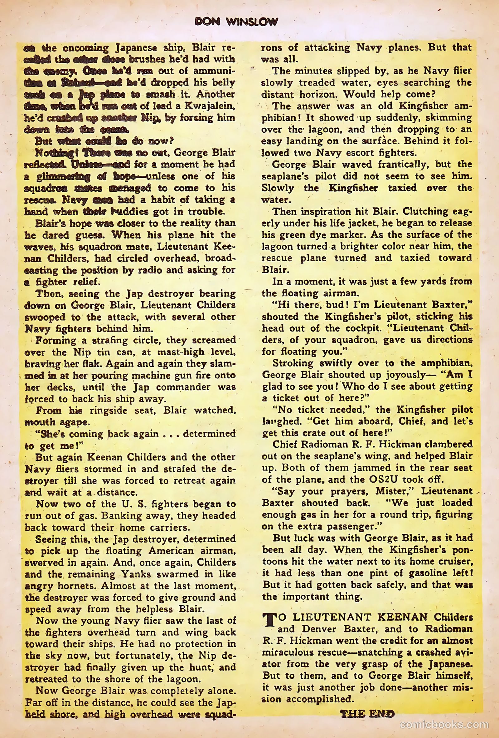 Don Winslow of the Navy #53 (1948) — page 20 of 36
