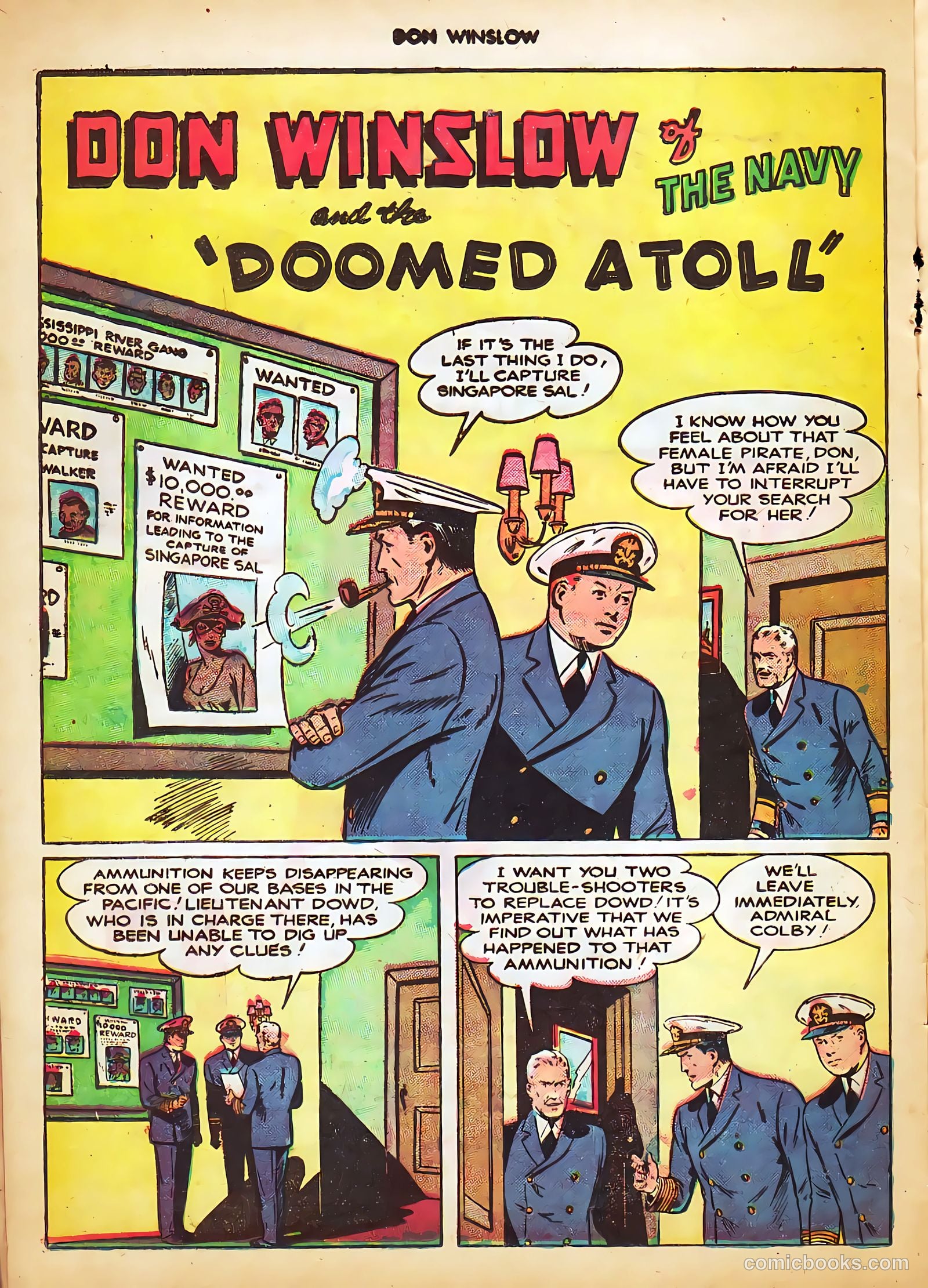 Don Winslow of the Navy #53 (1948) — page 24 of 36