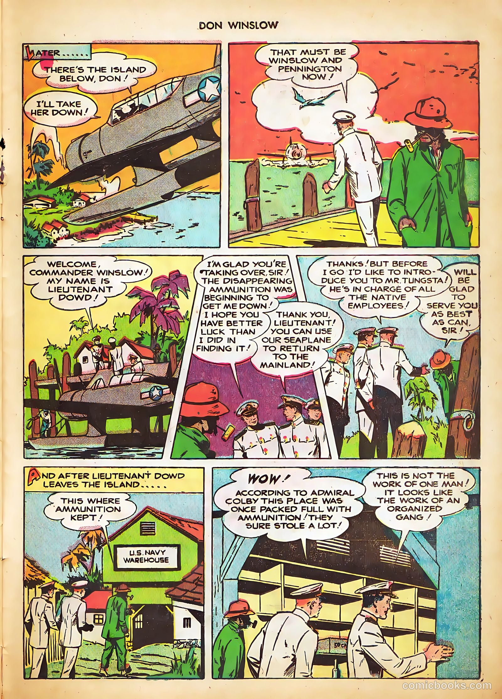 Don Winslow of the Navy #53 (1948) — page 25 of 36