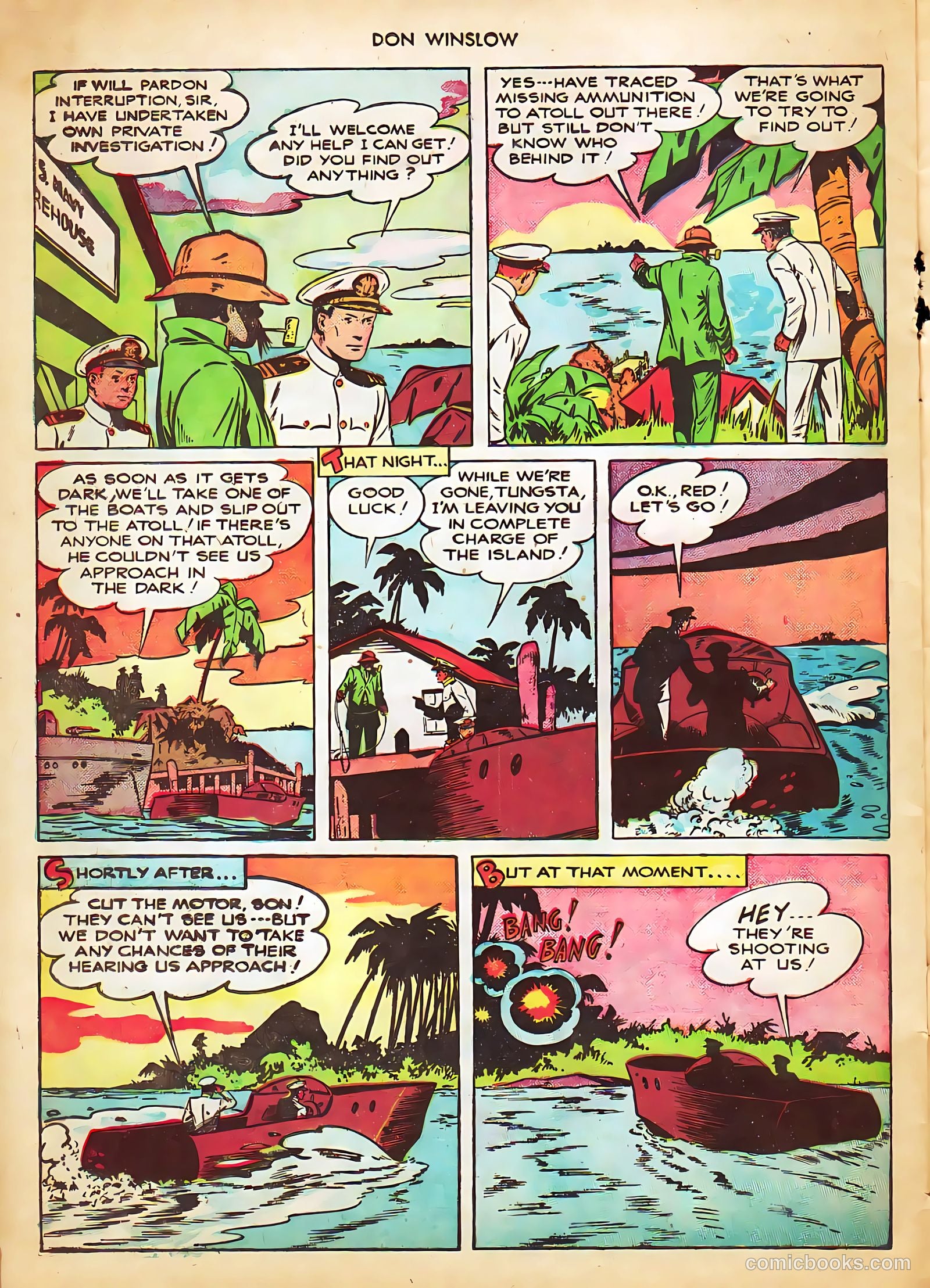 Don Winslow of the Navy #53 (1948) — page 26 of 36