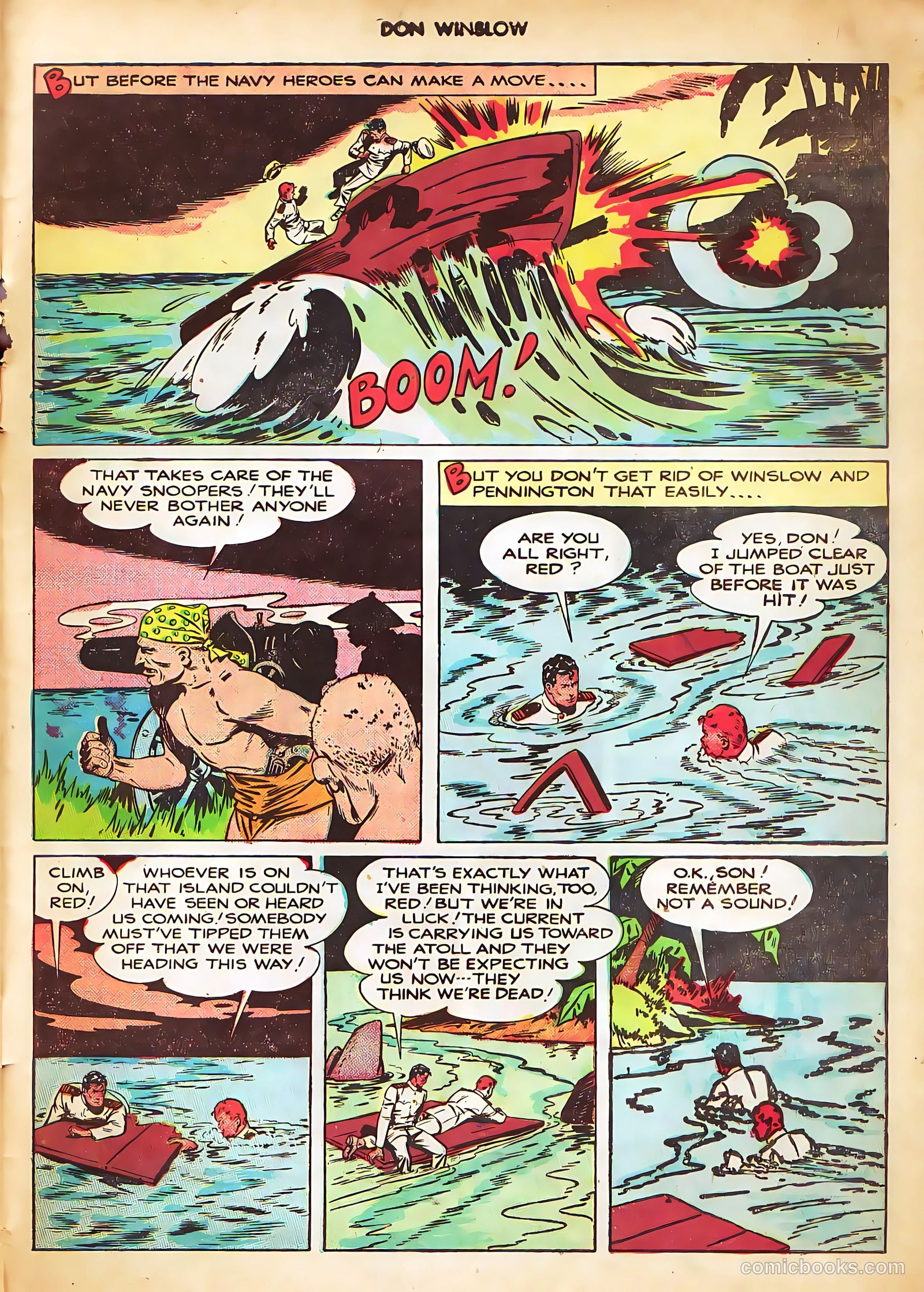 Don Winslow of the Navy #53 (1948) — page 27 of 36