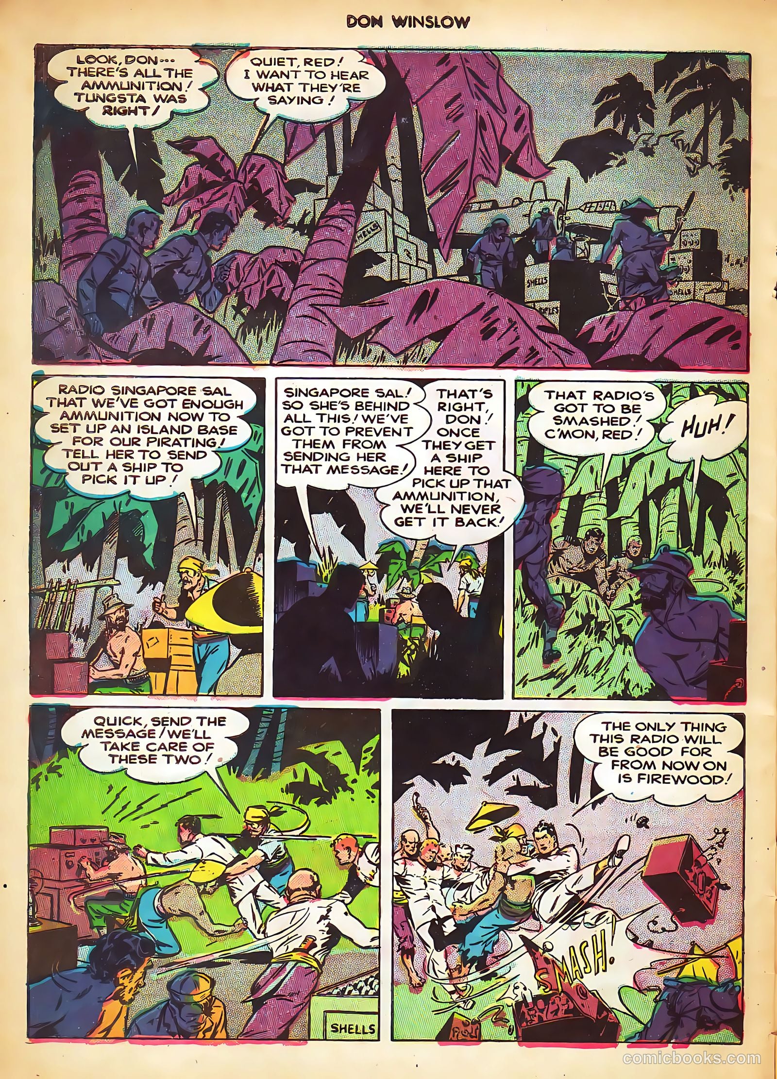 Don Winslow of the Navy #53 (1948) — page 28 of 36
