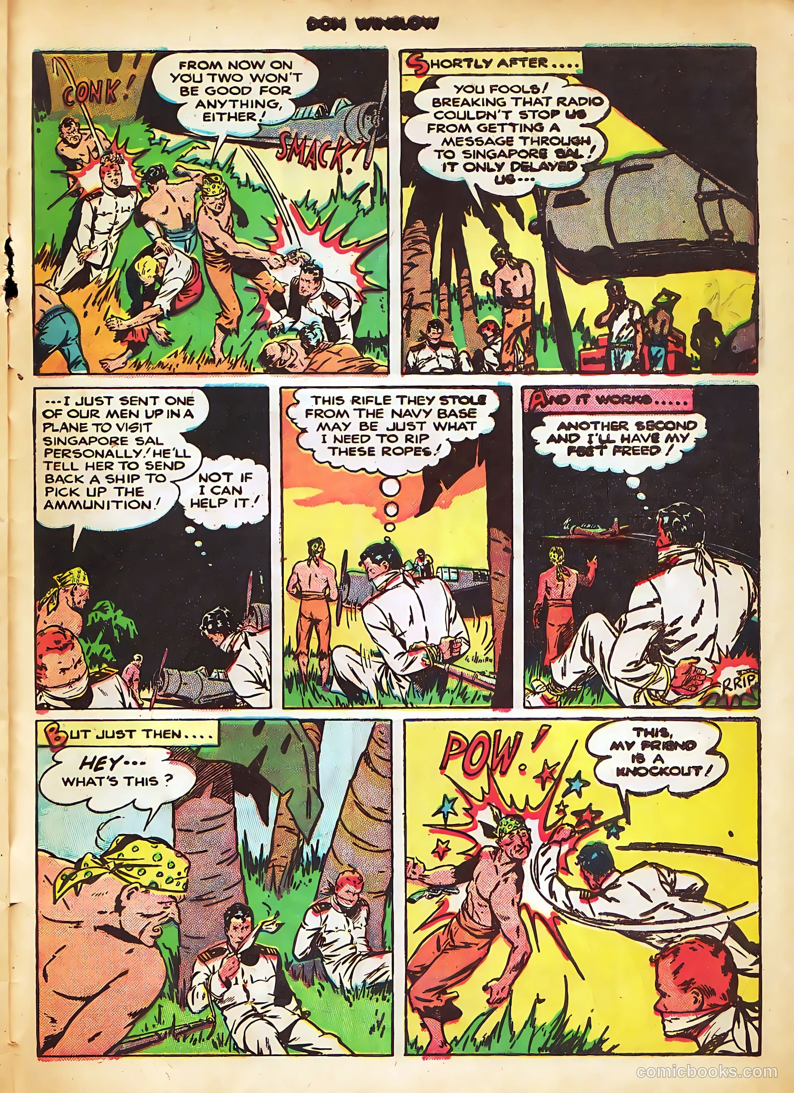 Don Winslow of the Navy #53 (1948) — page 29 of 36