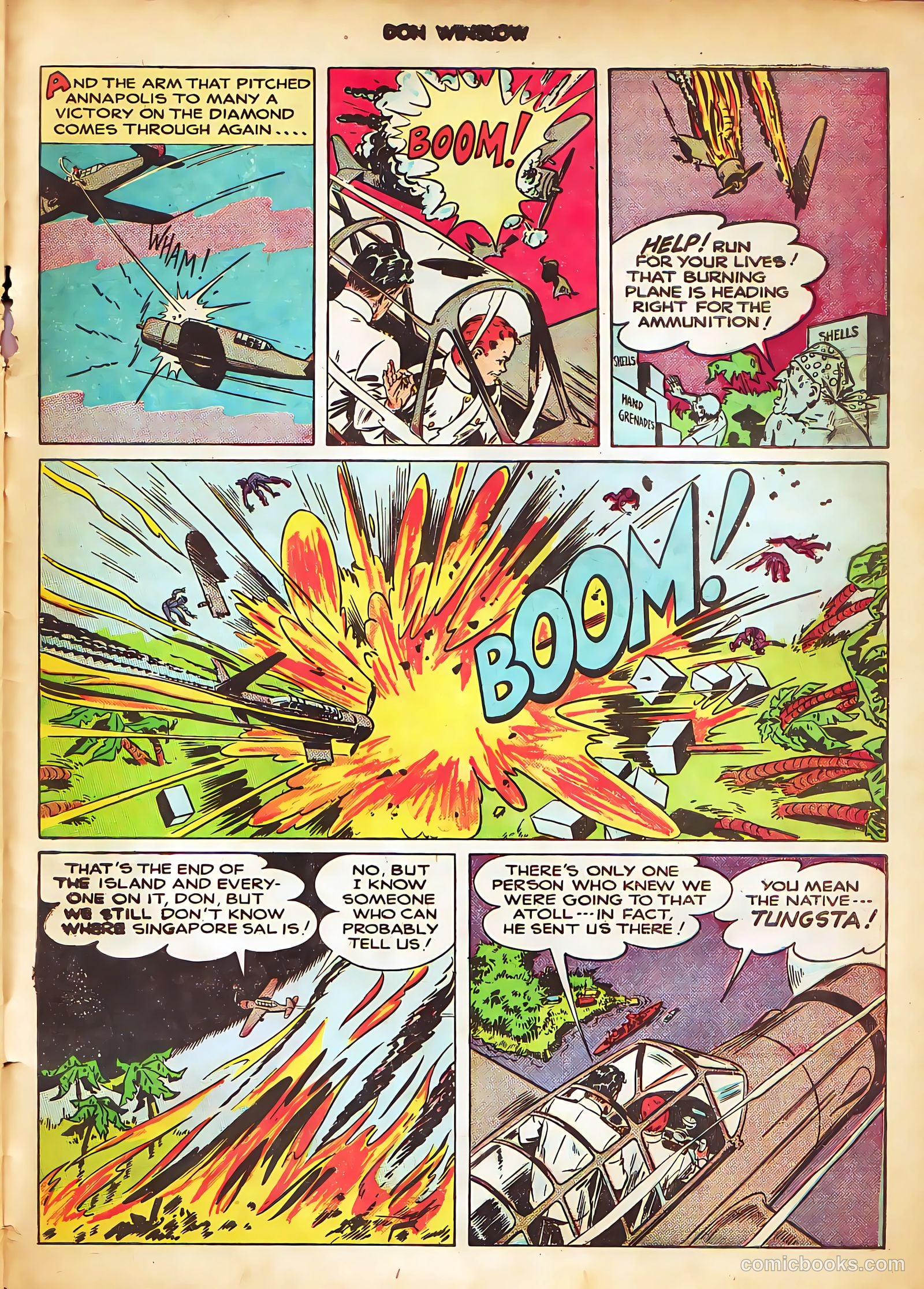 Don Winslow of the Navy #53 (1948) — page 31 of 36